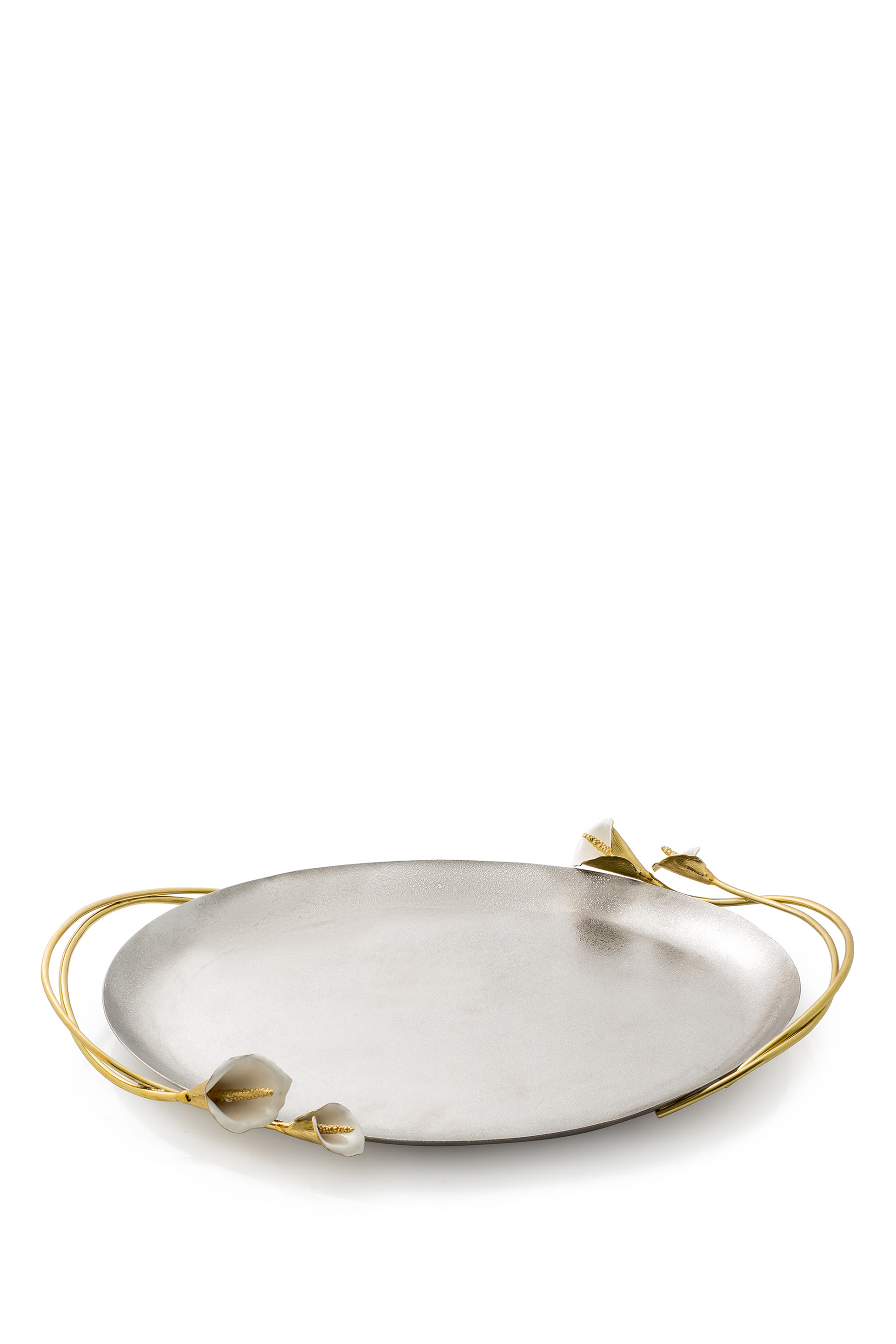 Calla Lily Oval Tray