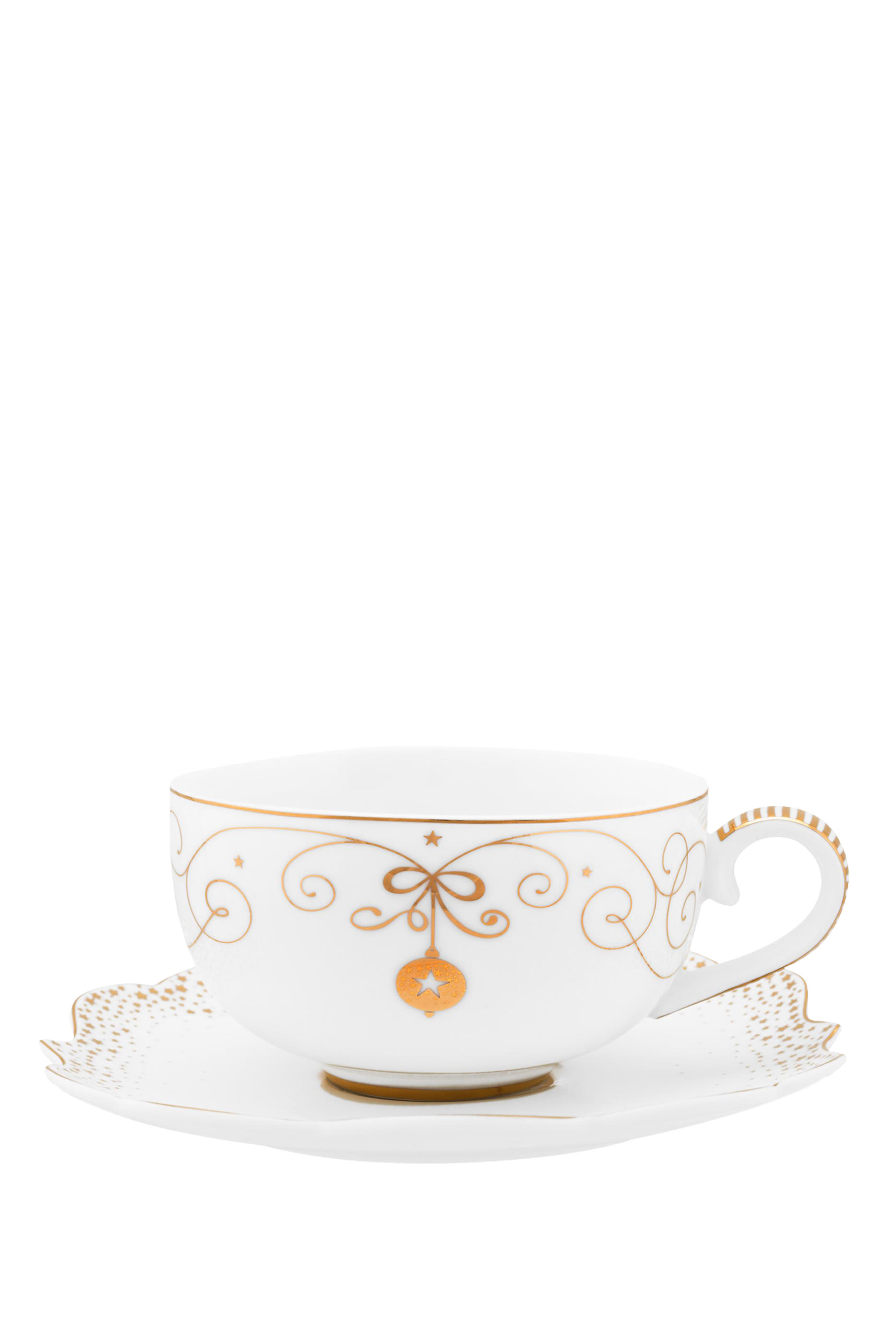 Royal Winter White Espresso Cup & Saucer