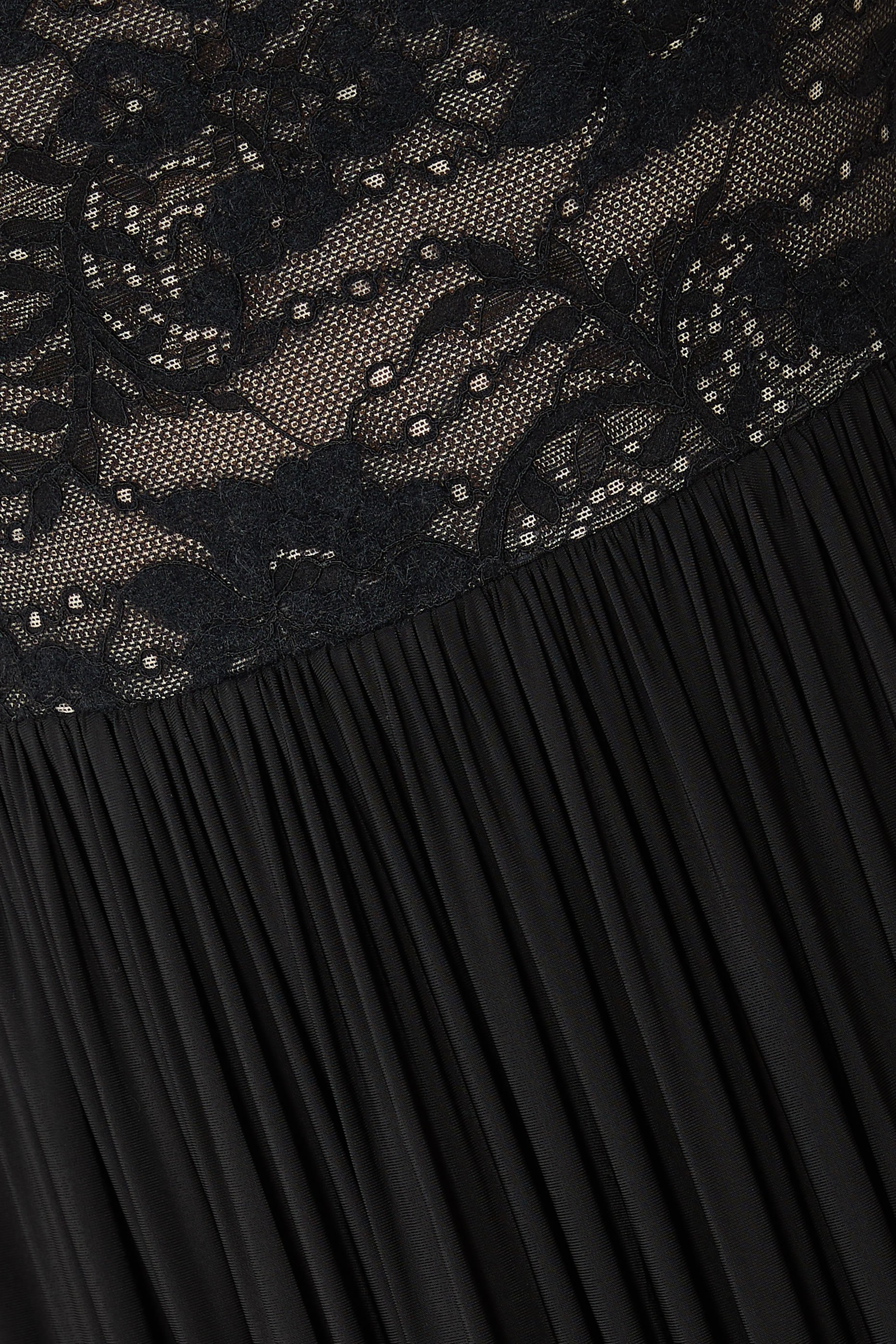 Stretch Lace & Jersey Dress 