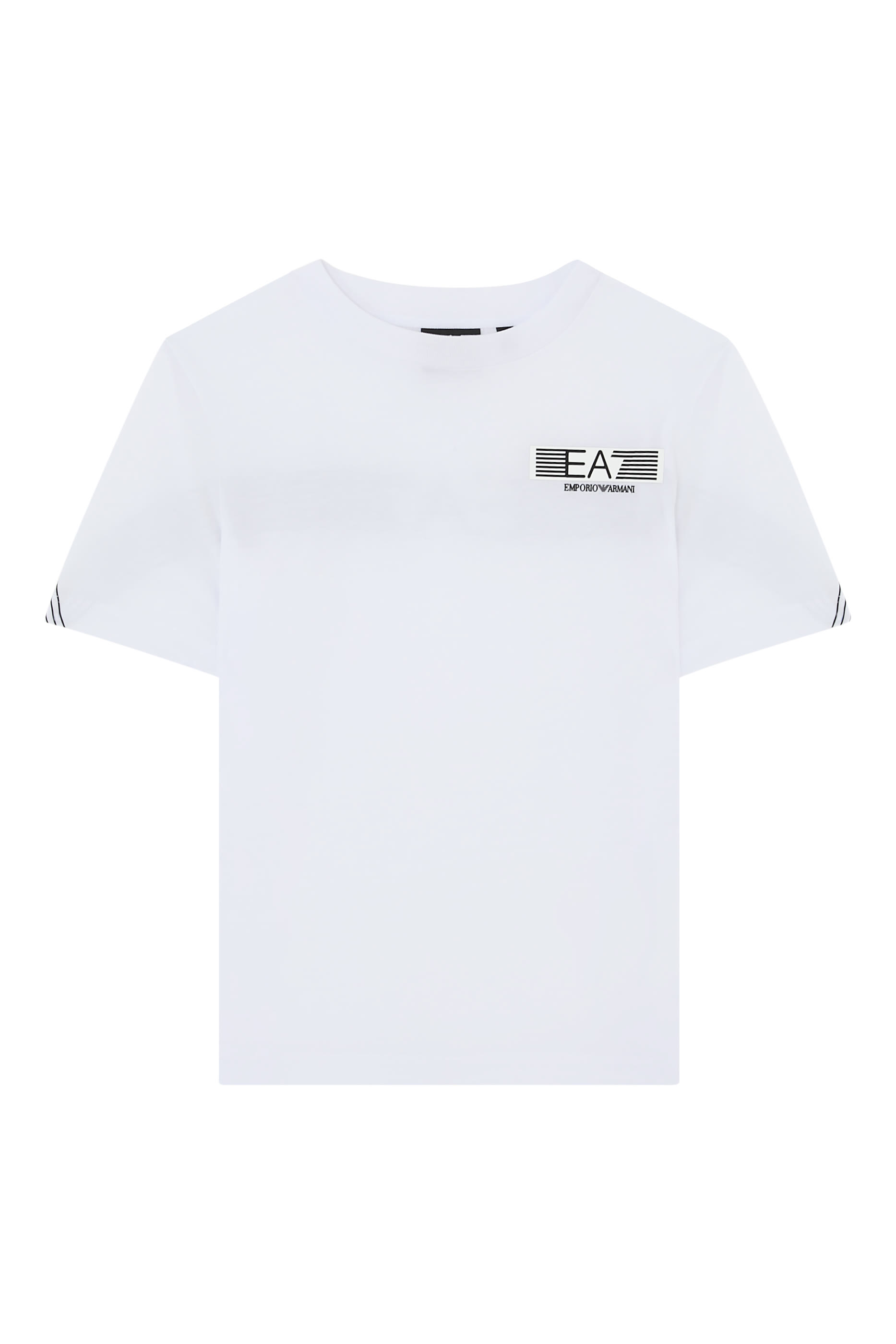 Kids EA7 Logo T-Shirt