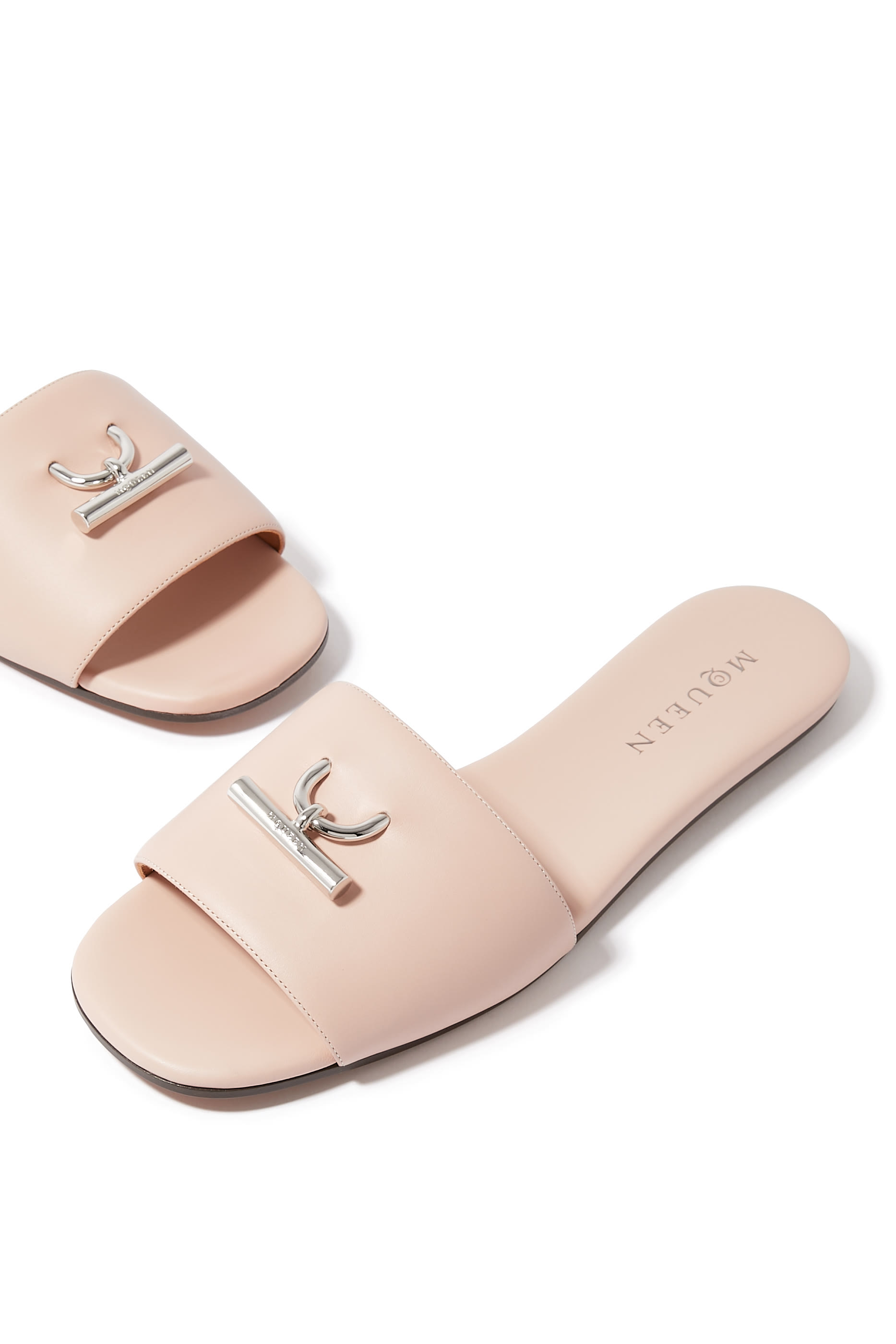 Logo Flat Sandals