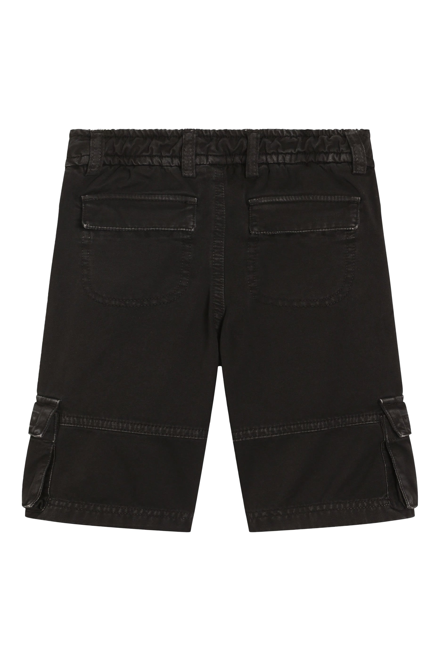 Kids Gabardine Logo Shorts