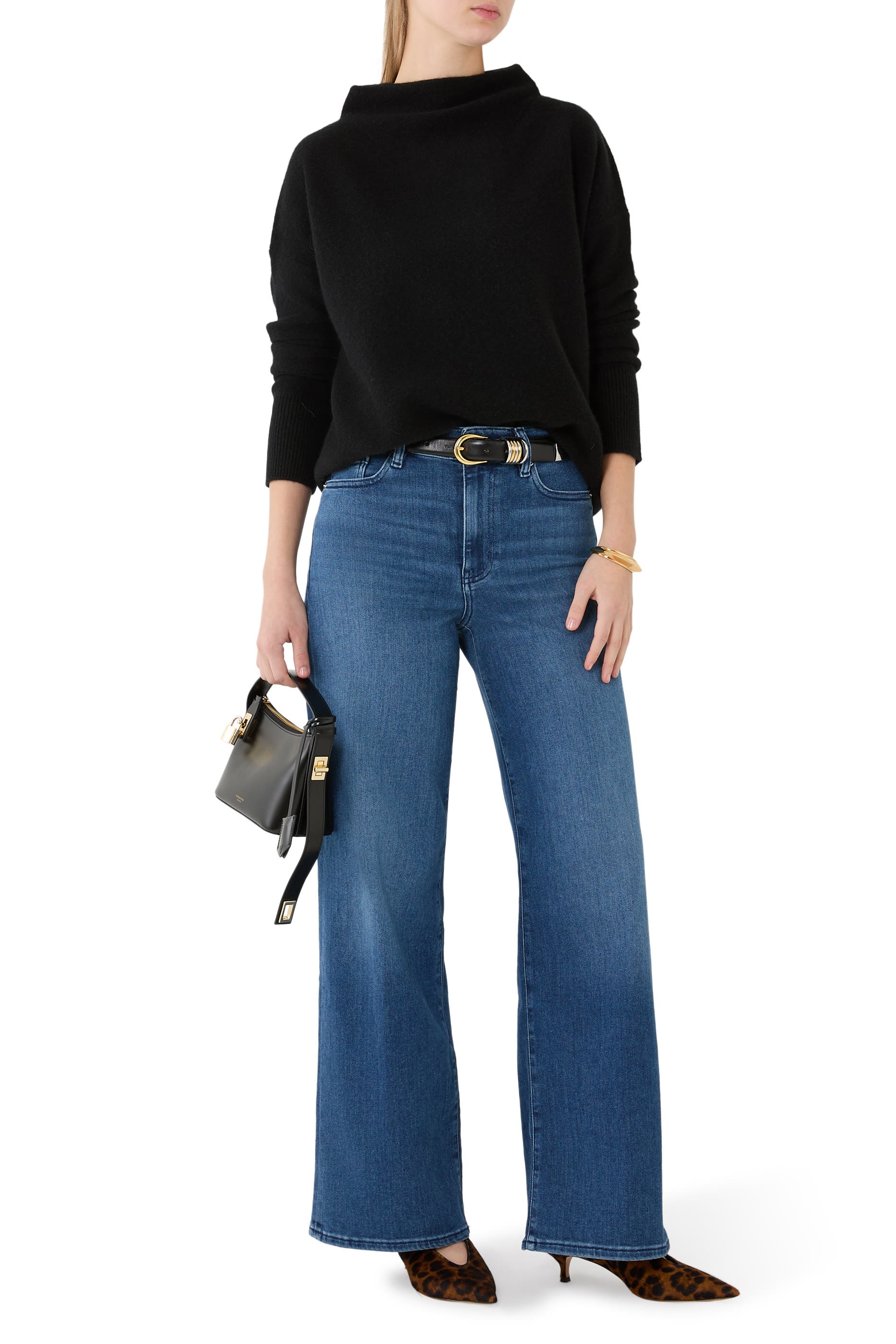  Le Slim Palazzo Jeans