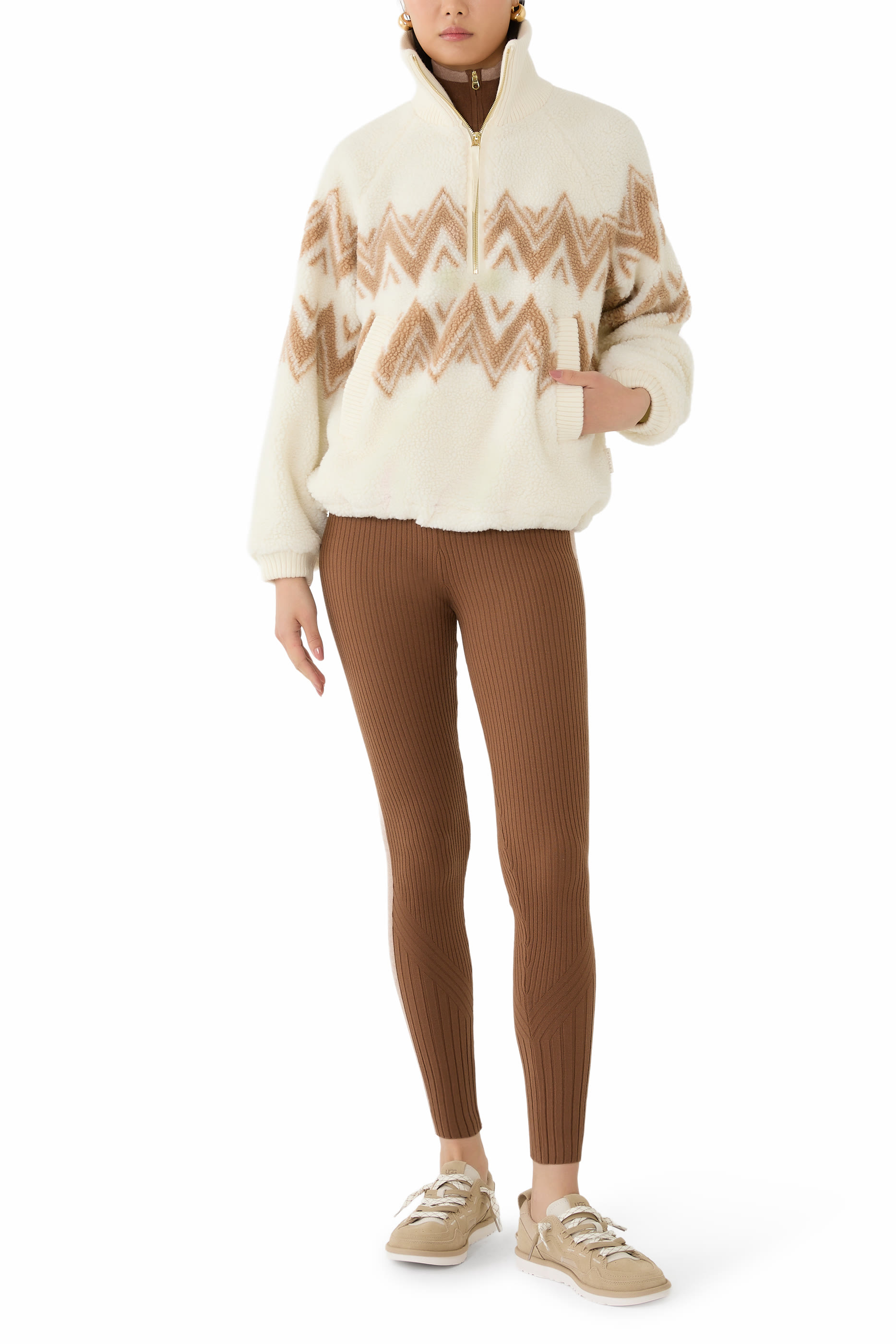 Hendrik Half-Zip Sherpa