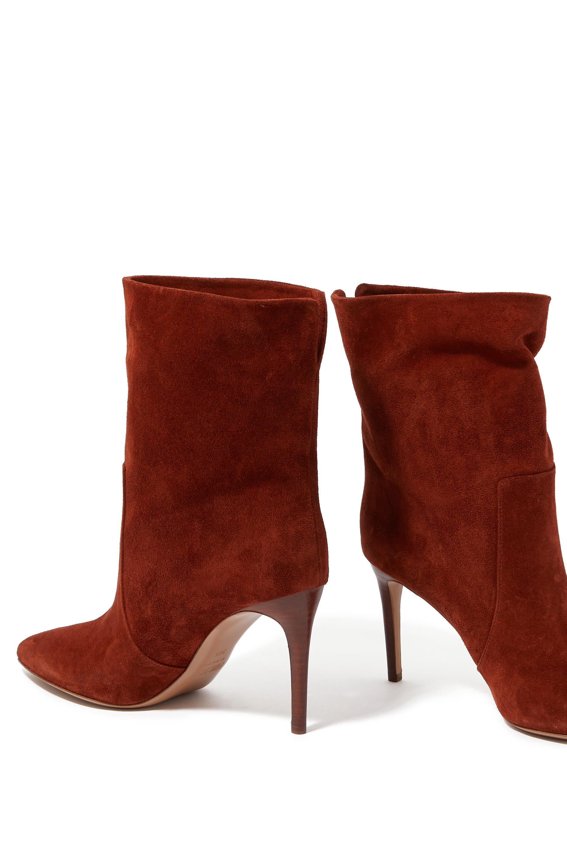 Suede Slouchy Ankle 85 Boots
