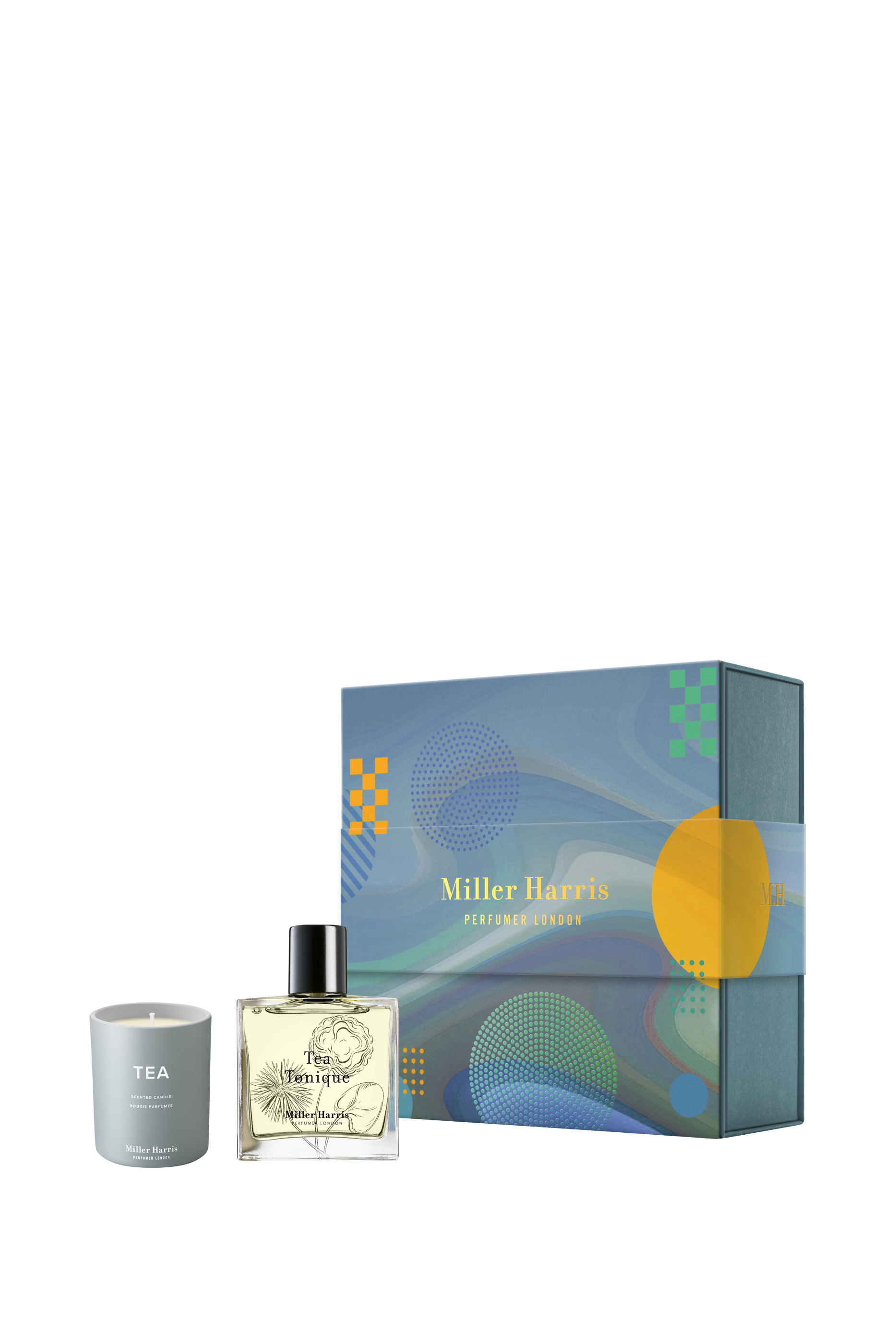 Tea Tonique Eau de Parfum and Travel Candle, Set of 2