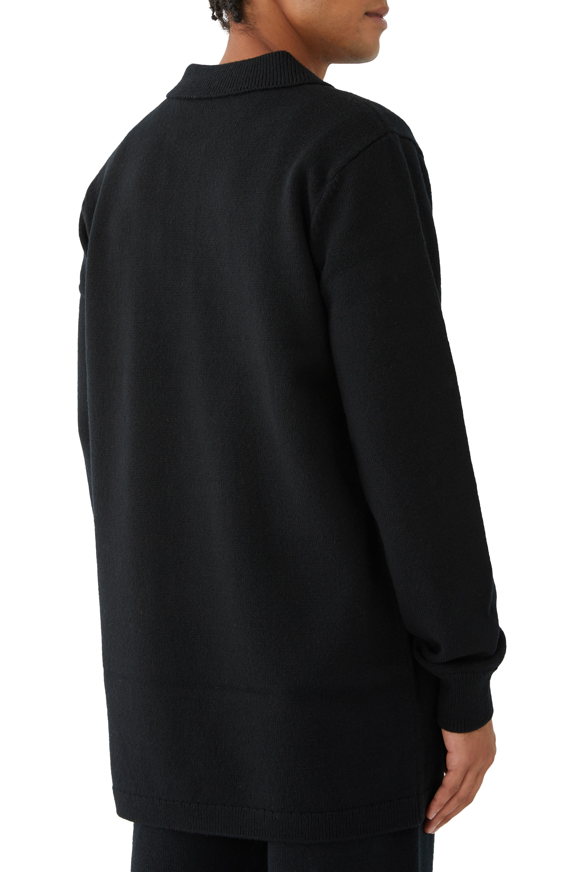 Muriel Wool Polo Sweater