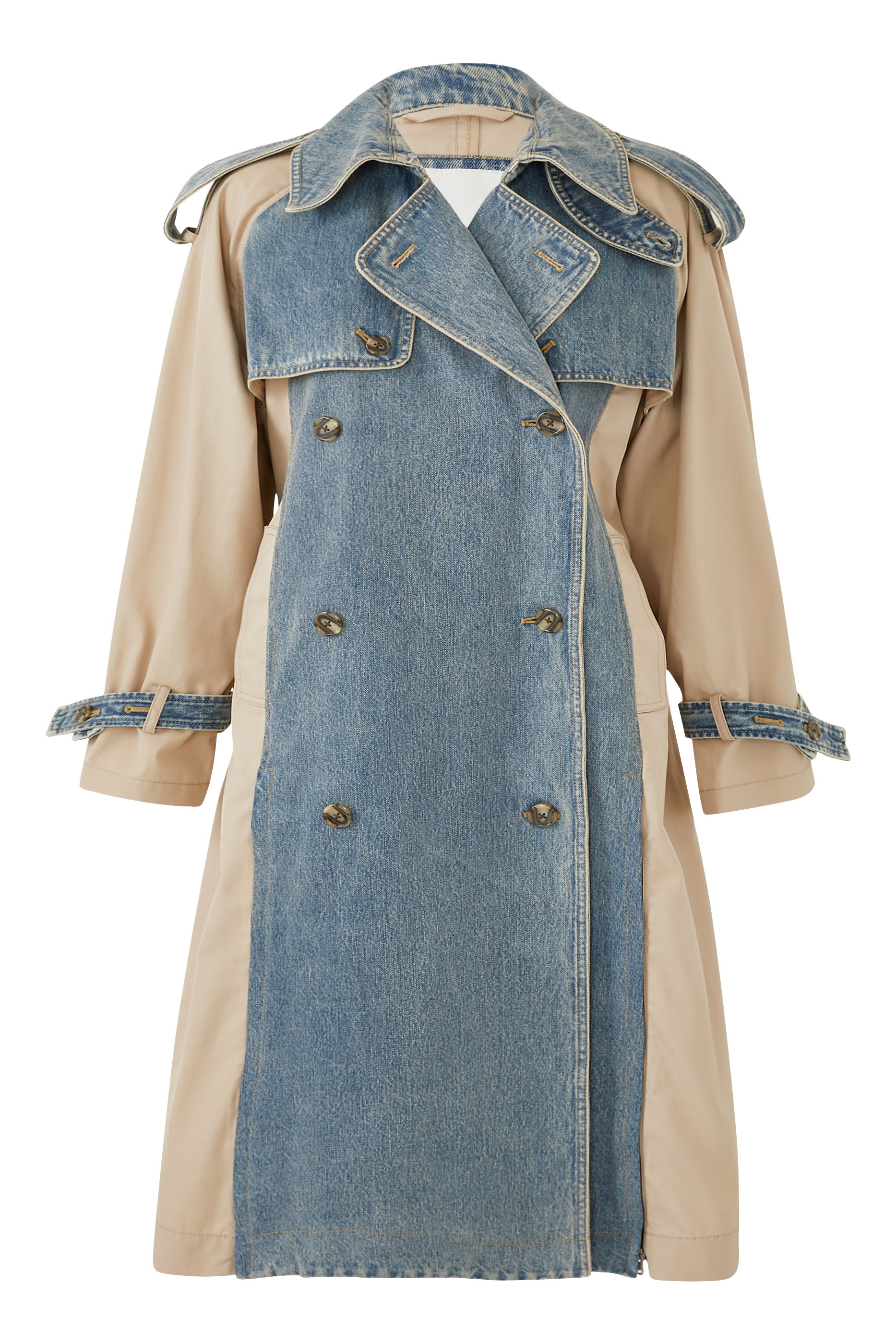 Hybrid Denim Trench