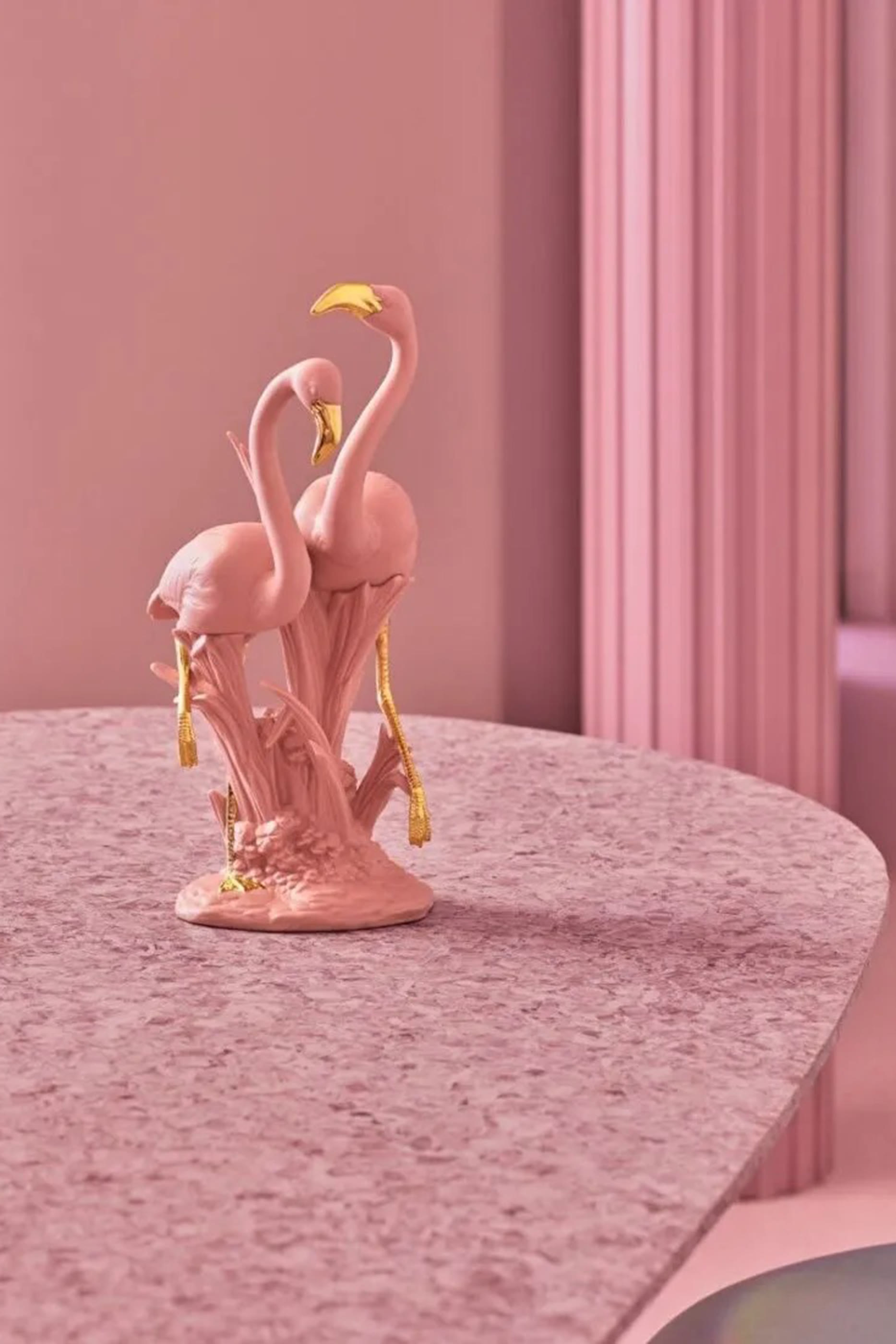 The Flamingos Sculpture