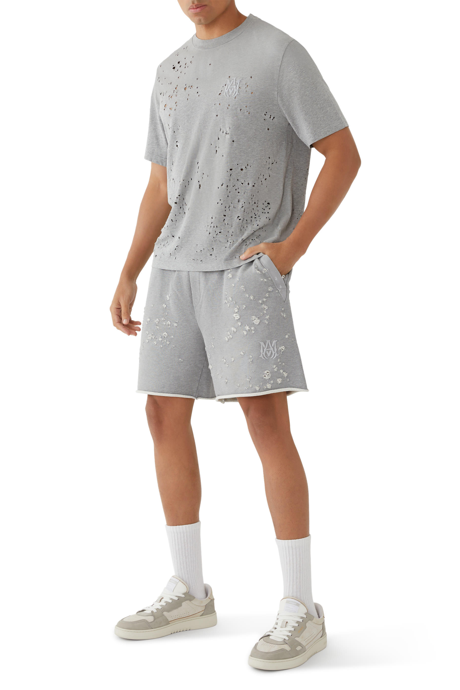 MA Shotgun Embroidered Shorts