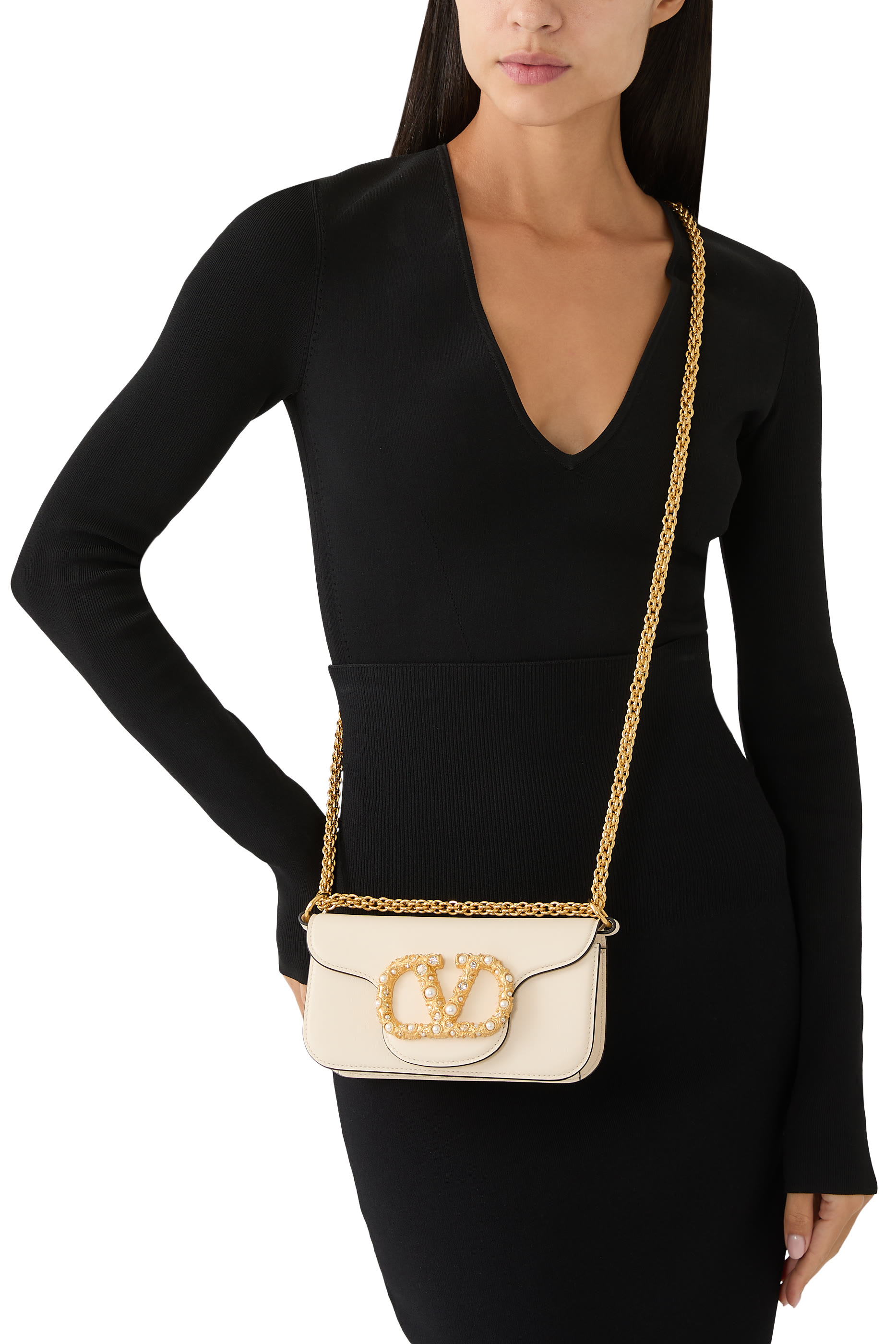 Locò Jewel Logo Small Shoulder Bag