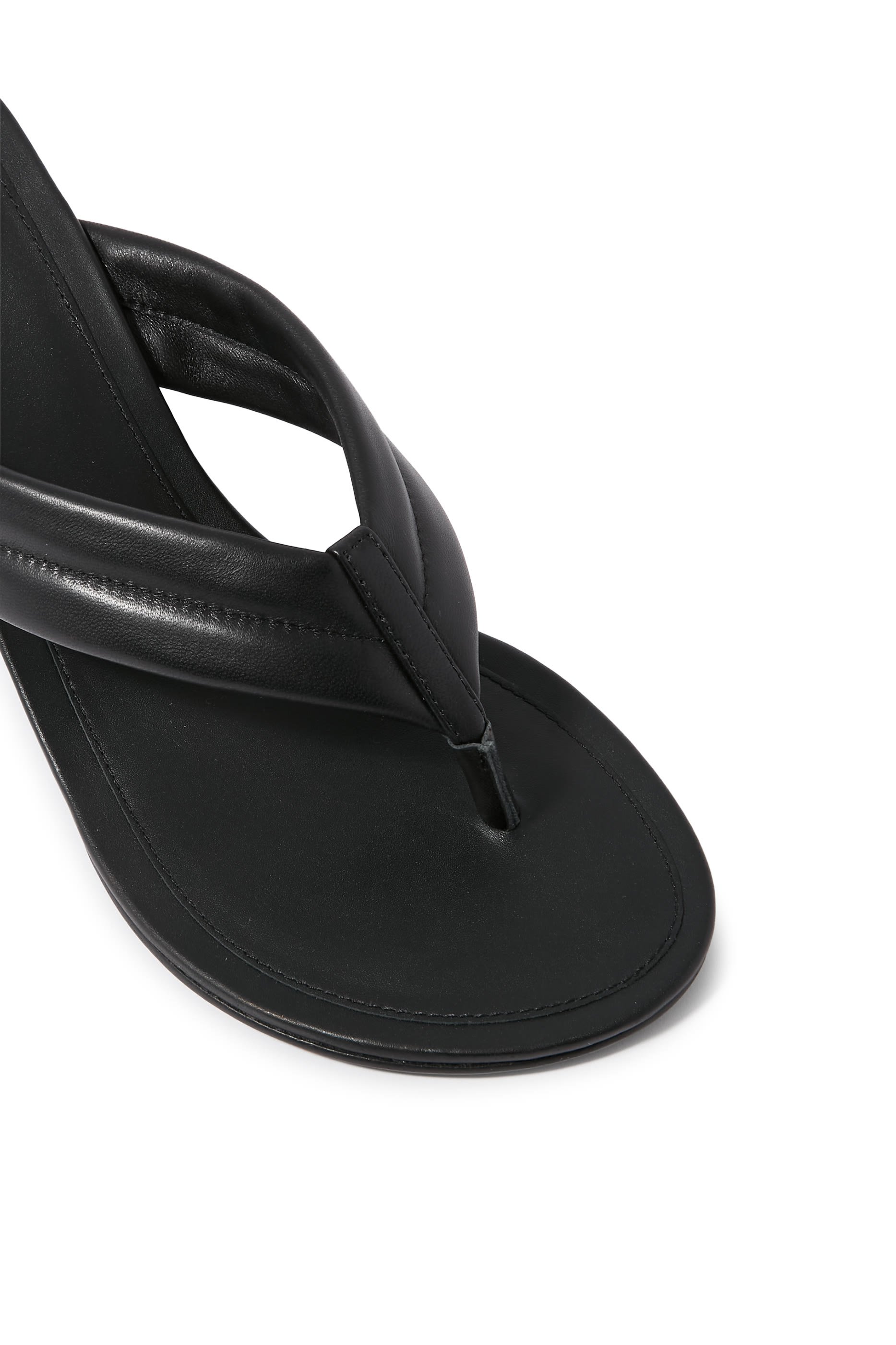 Stitch Detail 80 Thong Wedges