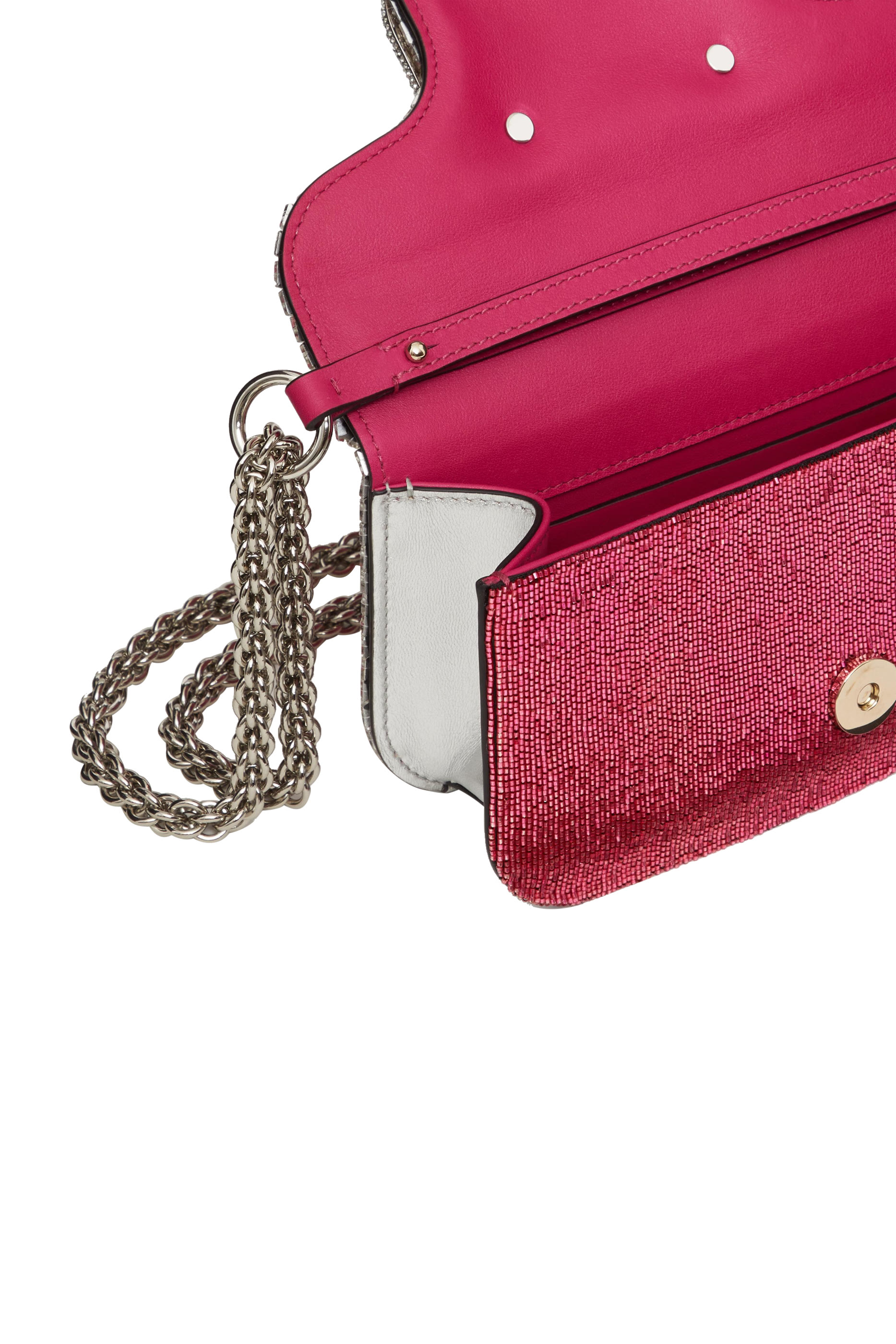  Loc&ograve; Embroidered Crystal Shoulder Bag