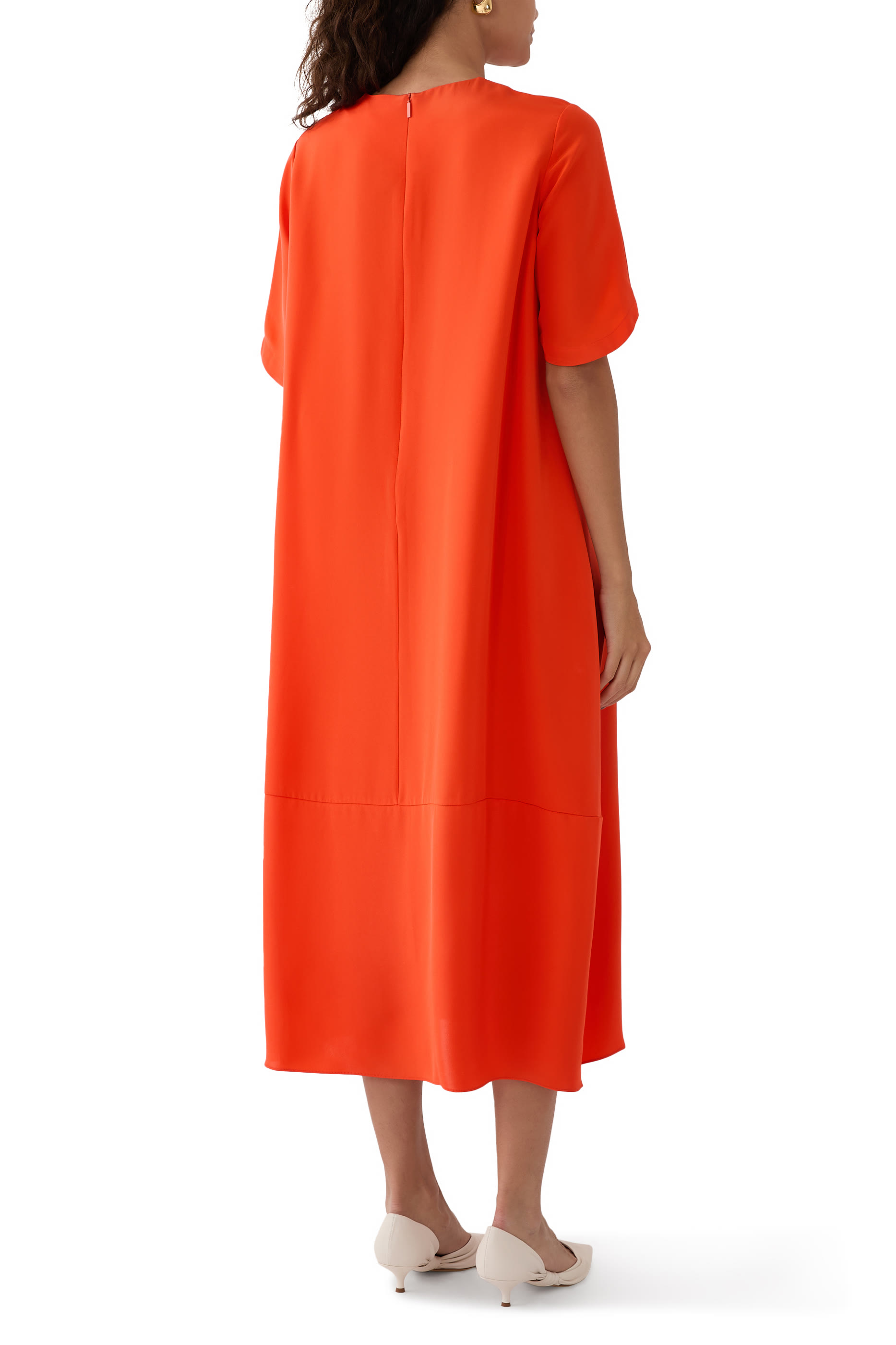 4-Ply Silk T-Shirt Dress