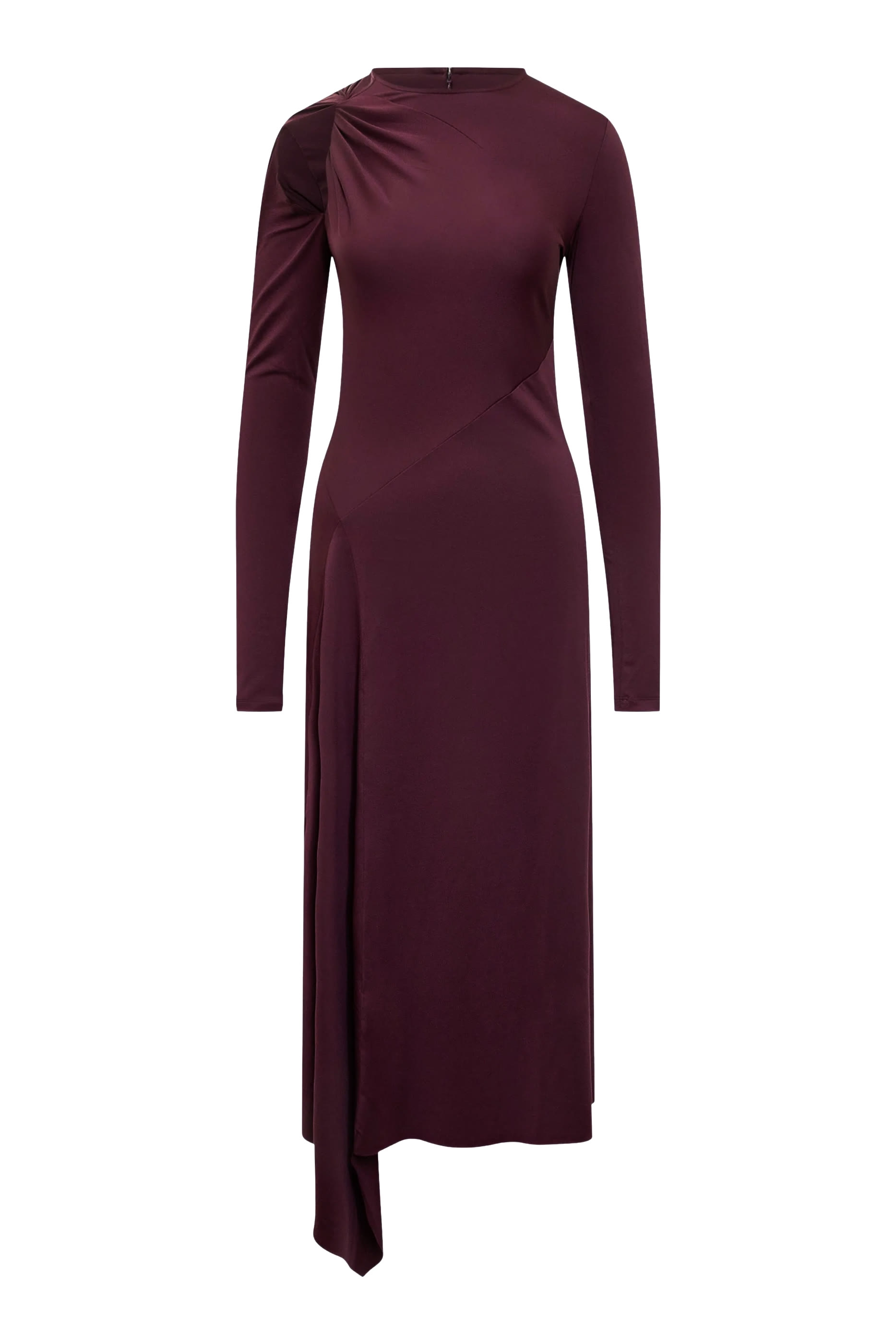 Twist Armhole Detail Midi Dress