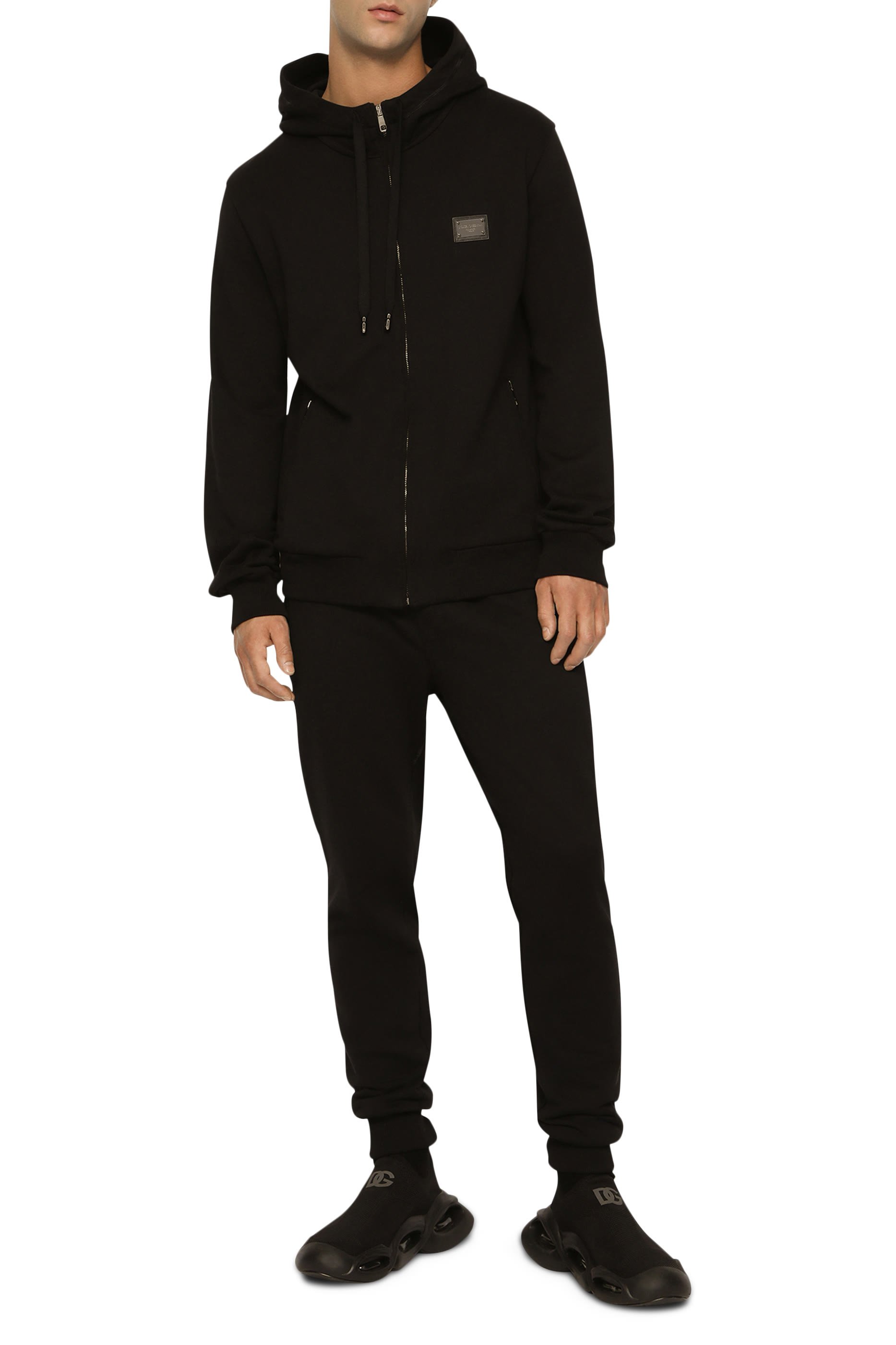 Jersey Zip-Up Hoodie