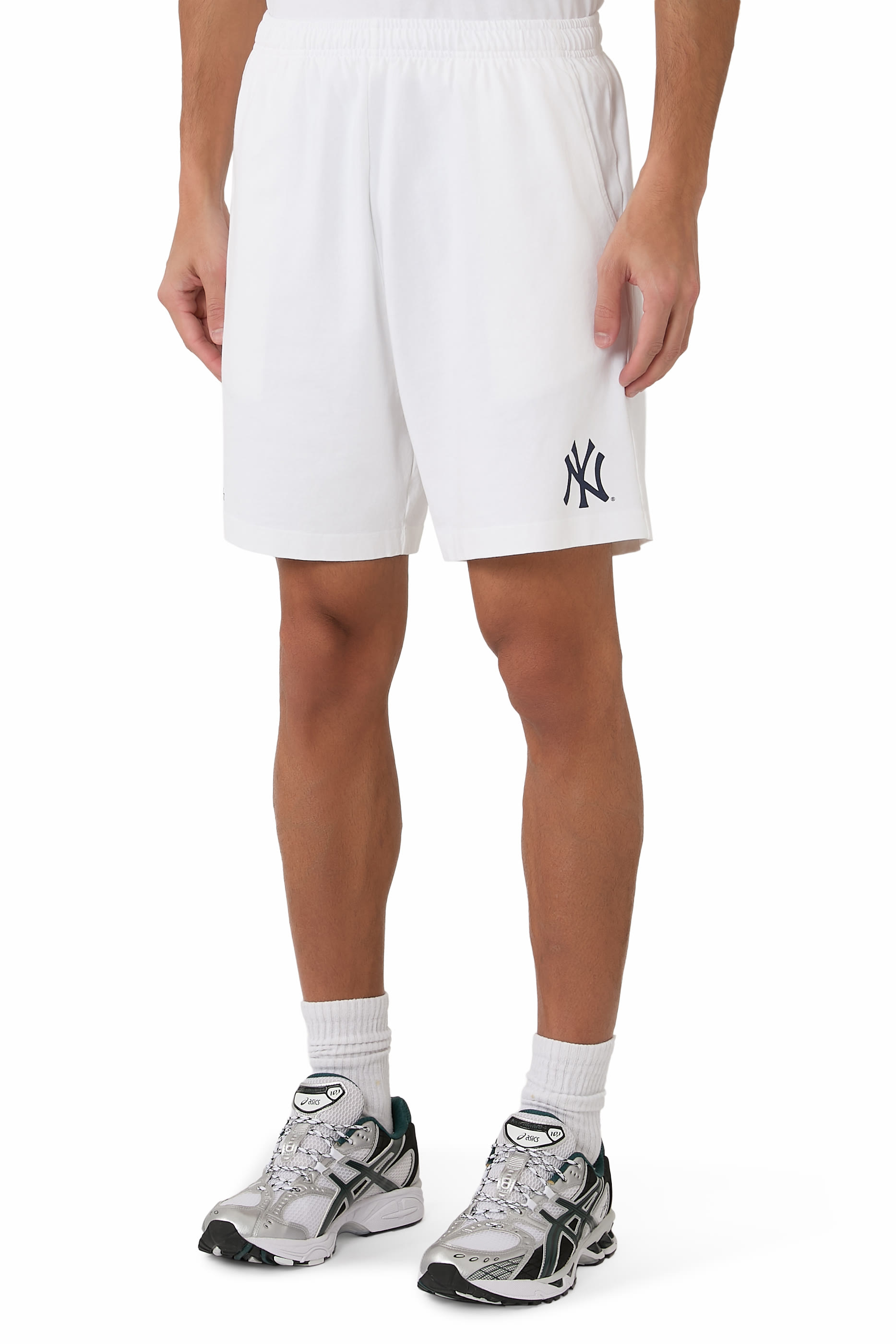 Heritage Yankees Serif Gym Shorts