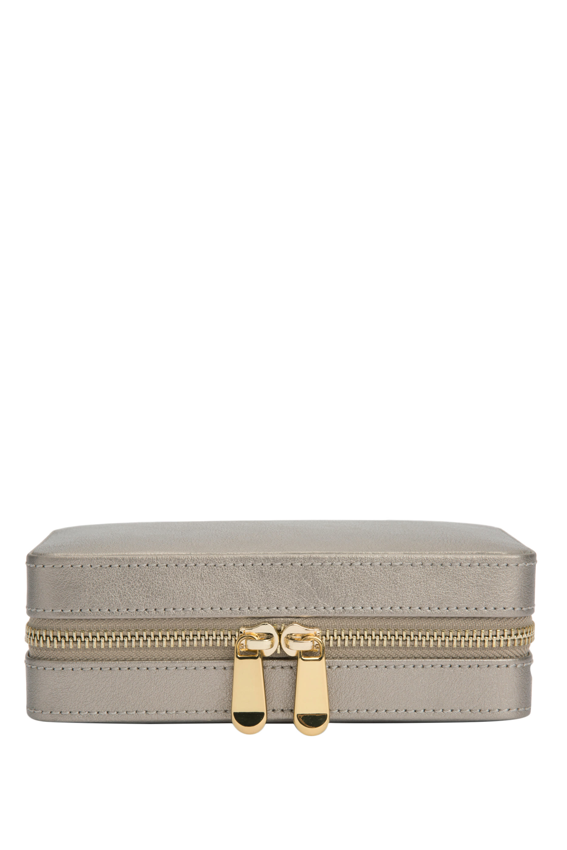 Palermo Pewter Zip Jewelry Case
