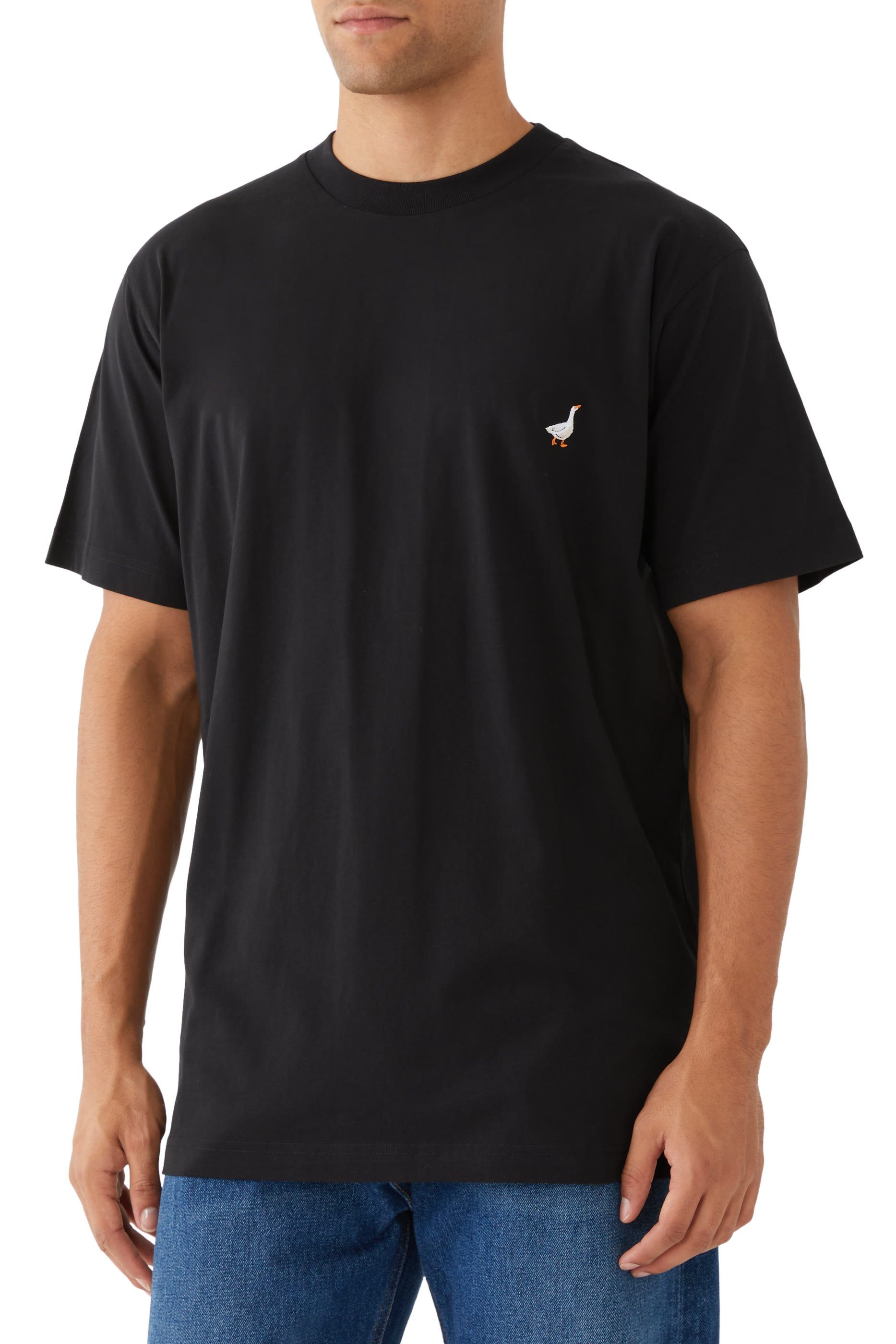 Goose Embroidery T-Shirt
