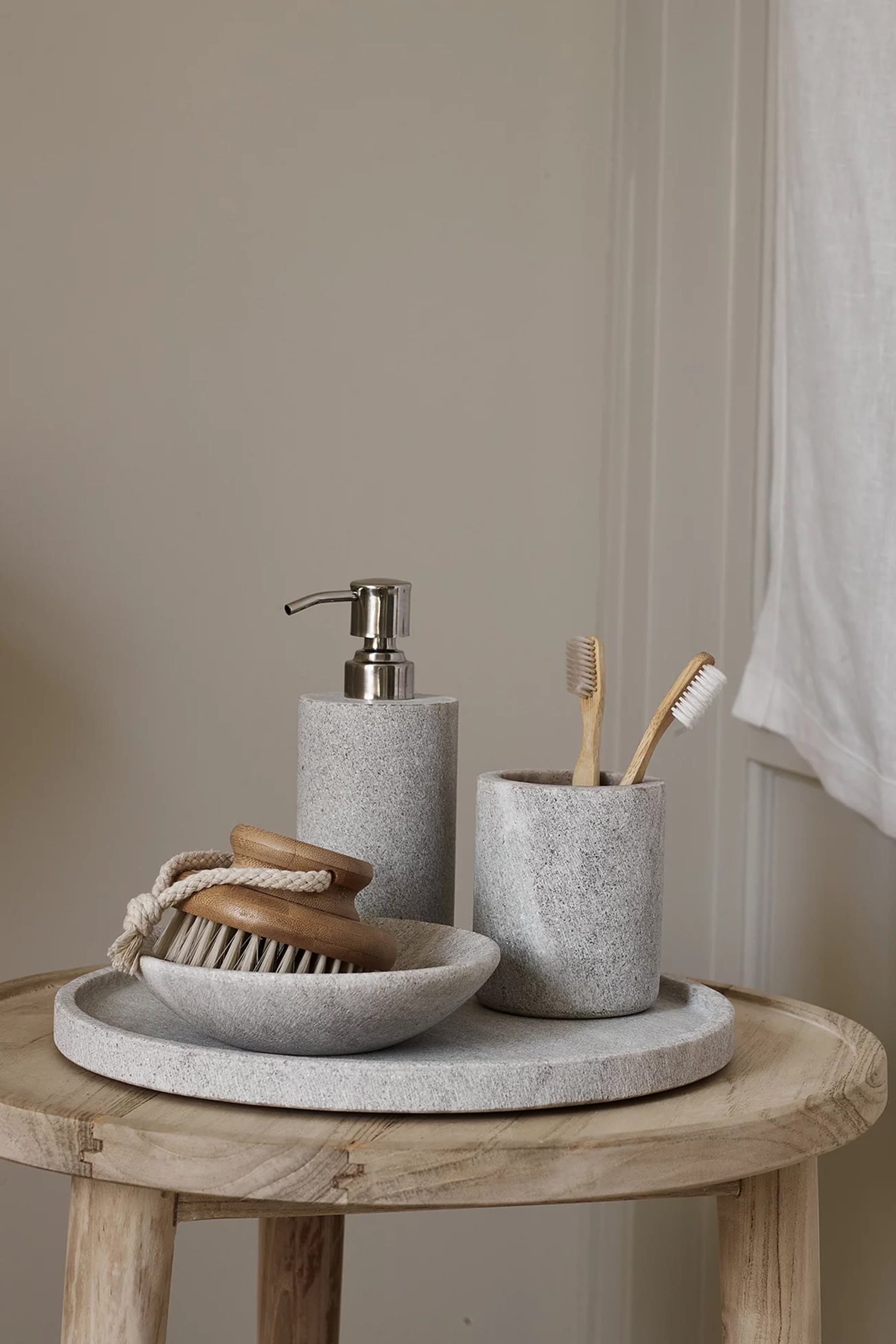 Marble Toothbrush Holder