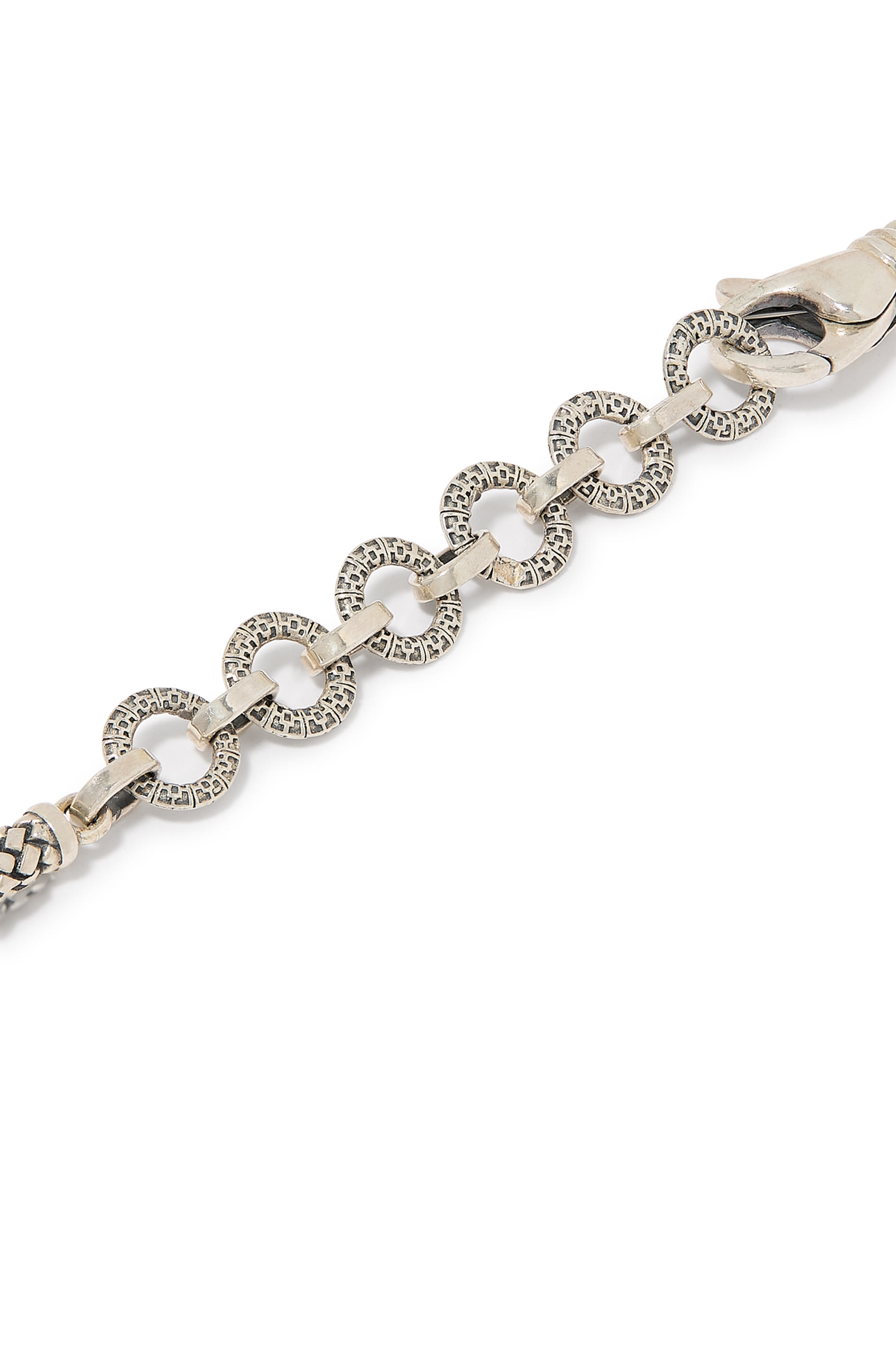 Confidence Wrap-Around Bracelet, Sterling Silver & Garnet