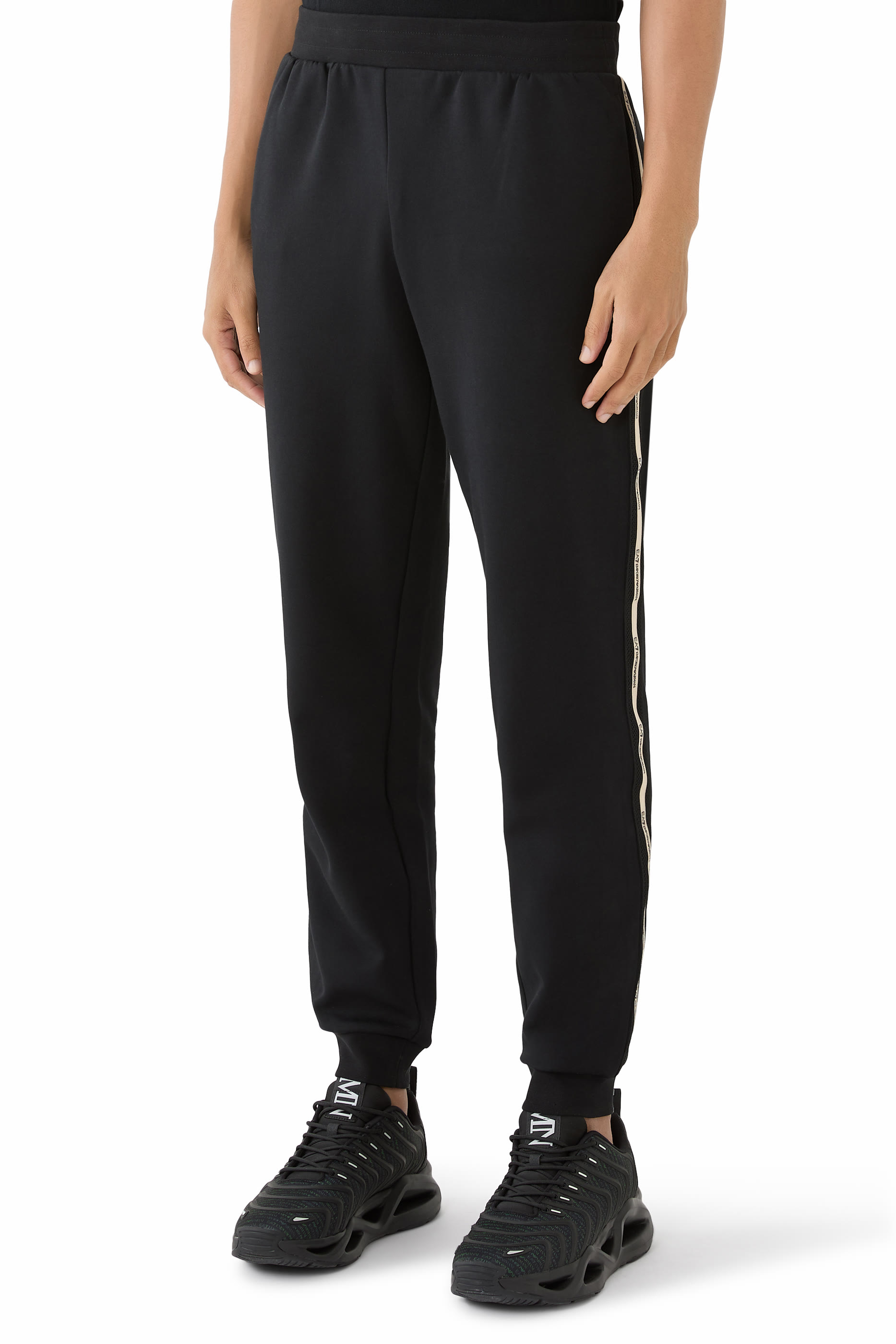 Logo Series Cotton-Blend Joggers