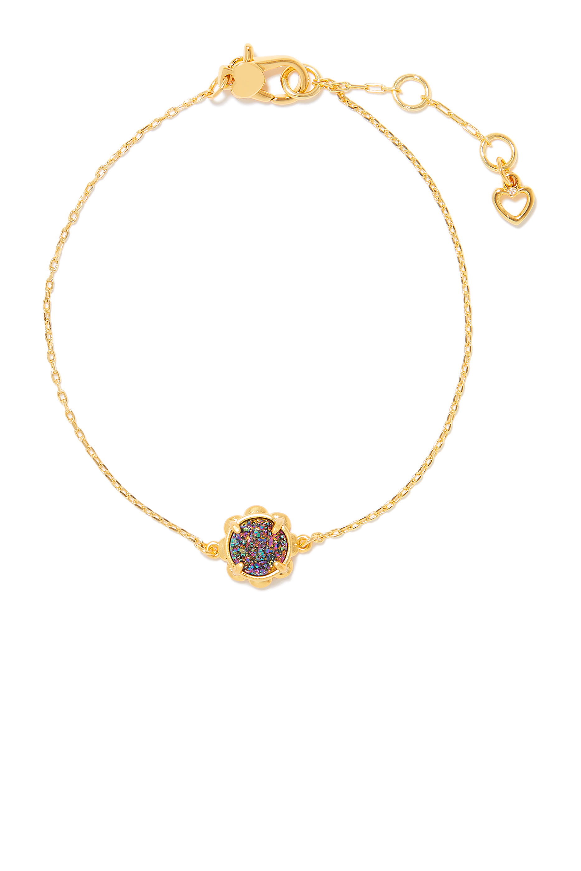 Glam Gemstone Solitaire Bracelet