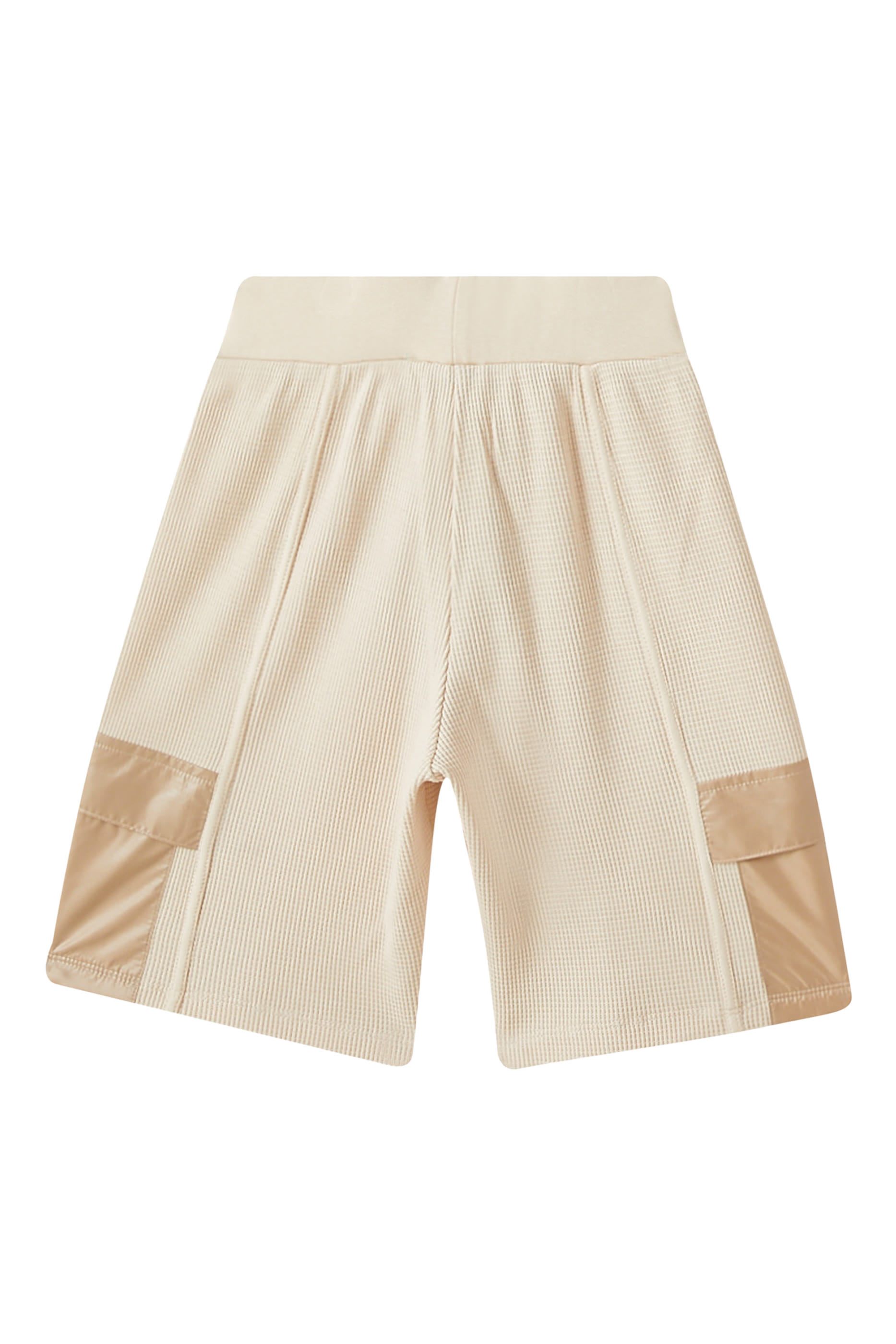 Kids Waffle Drawstring Shorts