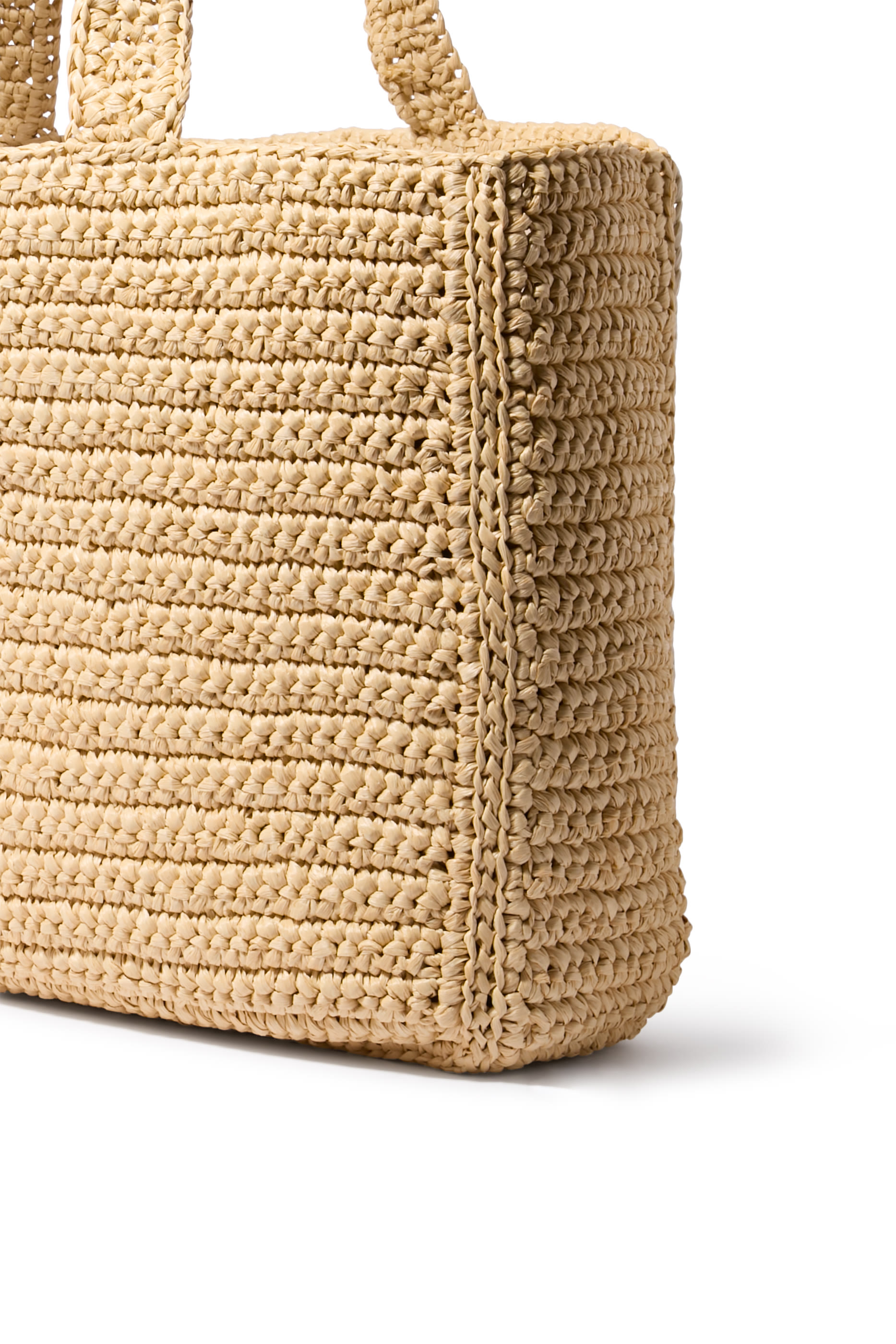 Viva Superstar Large Raffia Shopping Bag