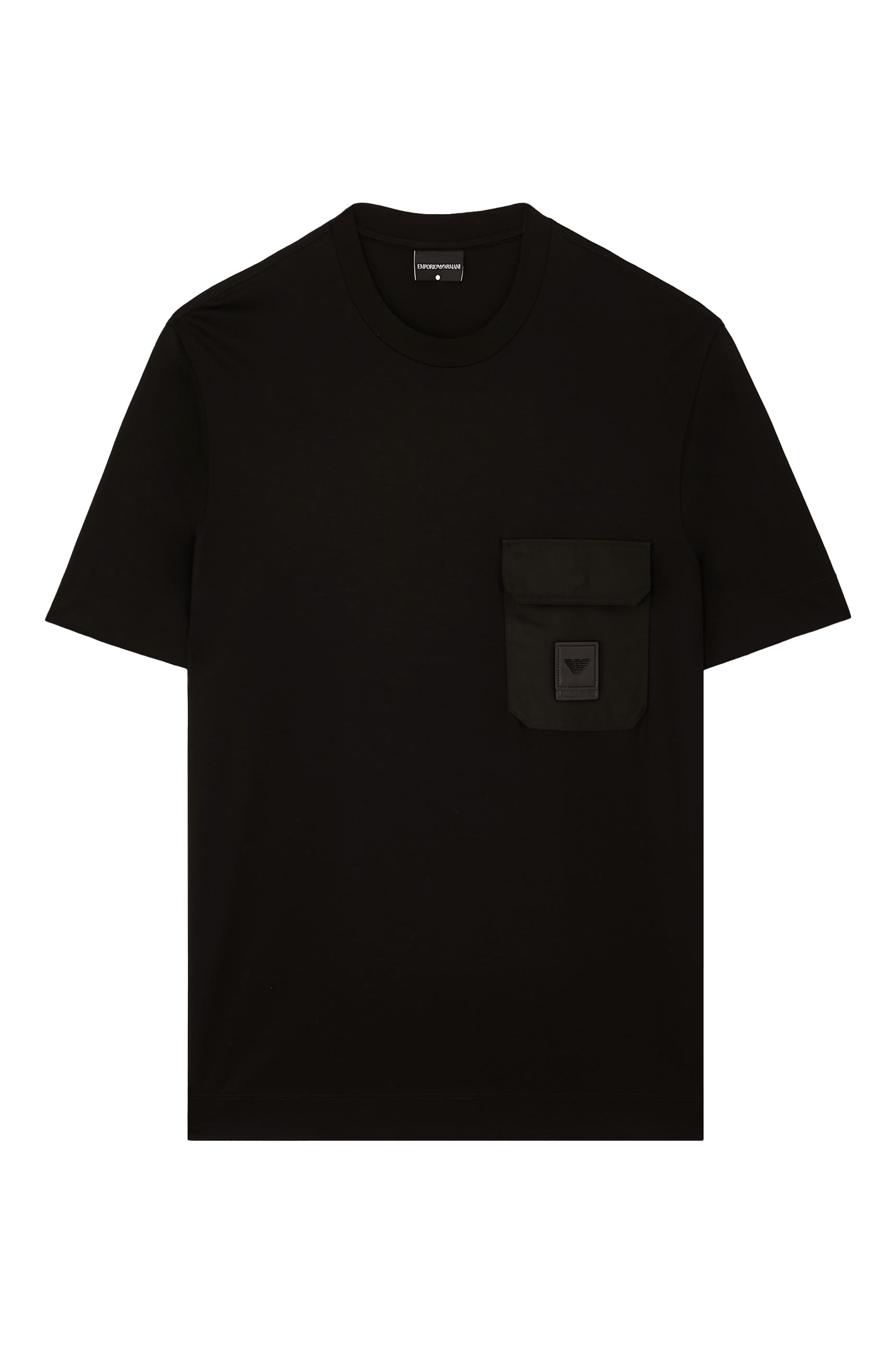 Logo Patch Pocket Regular Fit T-Shirt