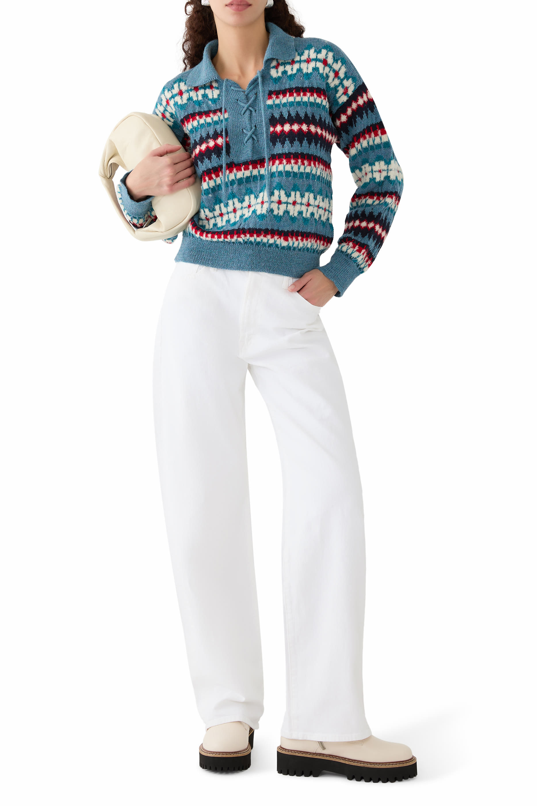 The Lace Up Pull Jumper