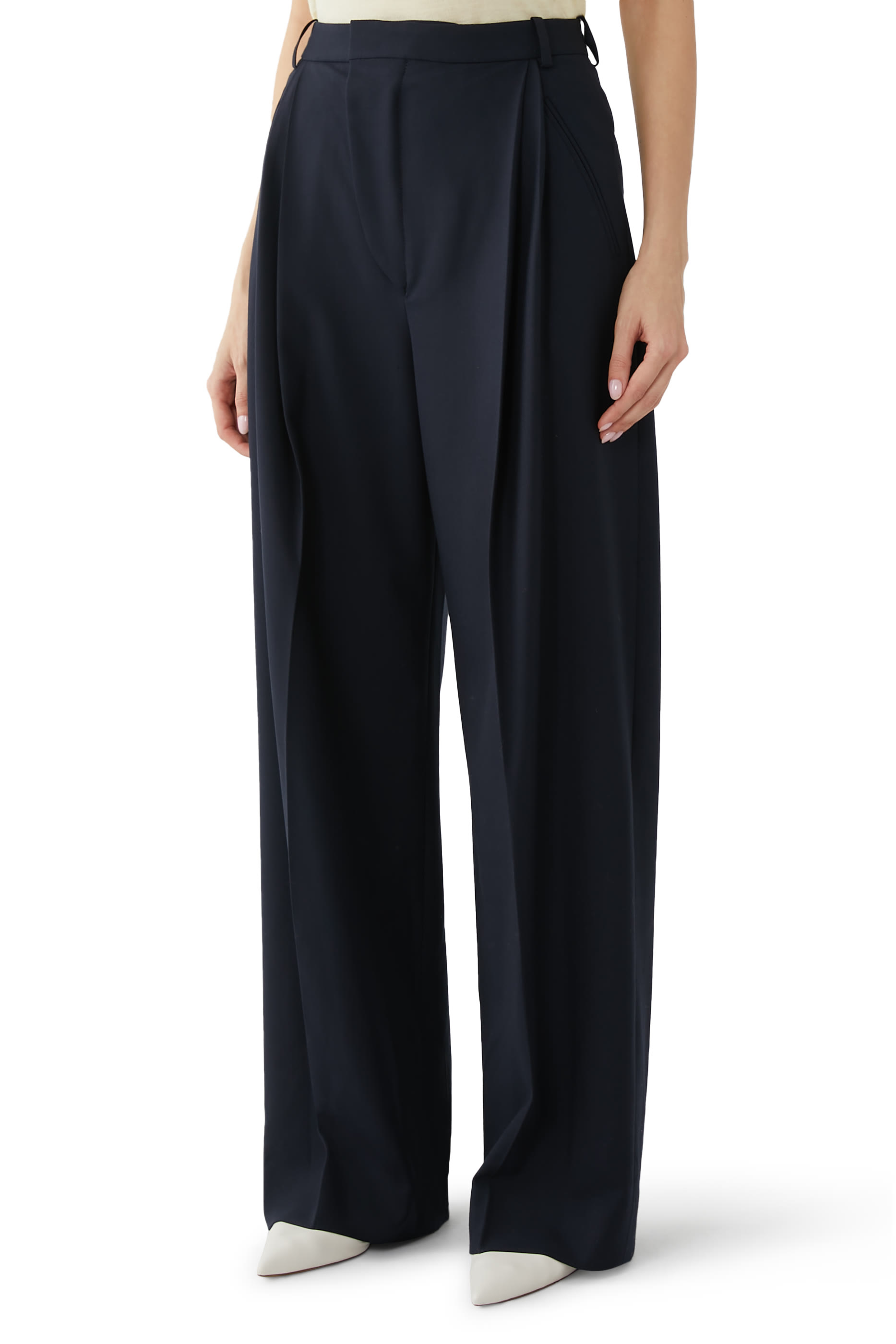 Wide Leg Trousers