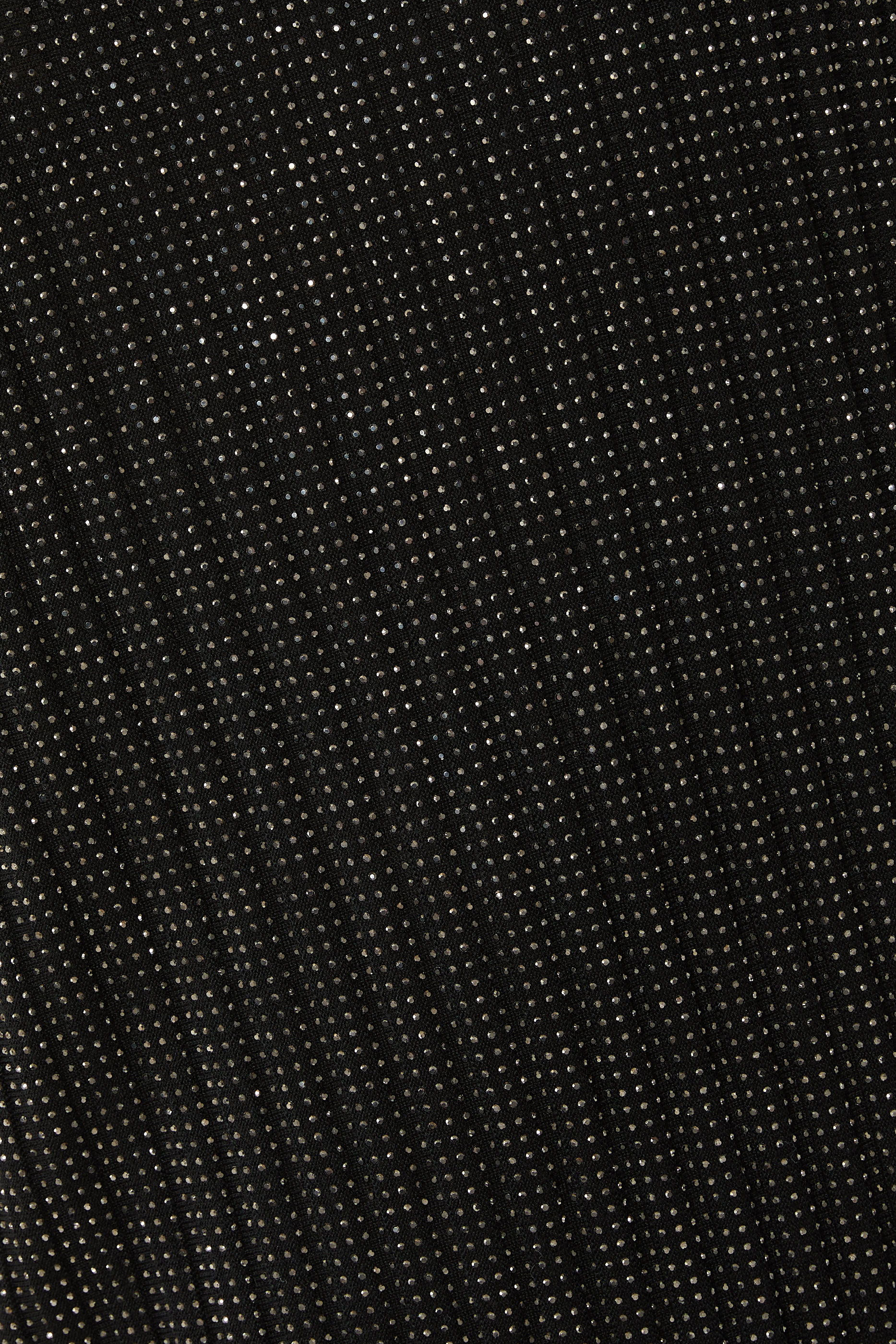  All-Over Rhinestones Sleeveless Dress