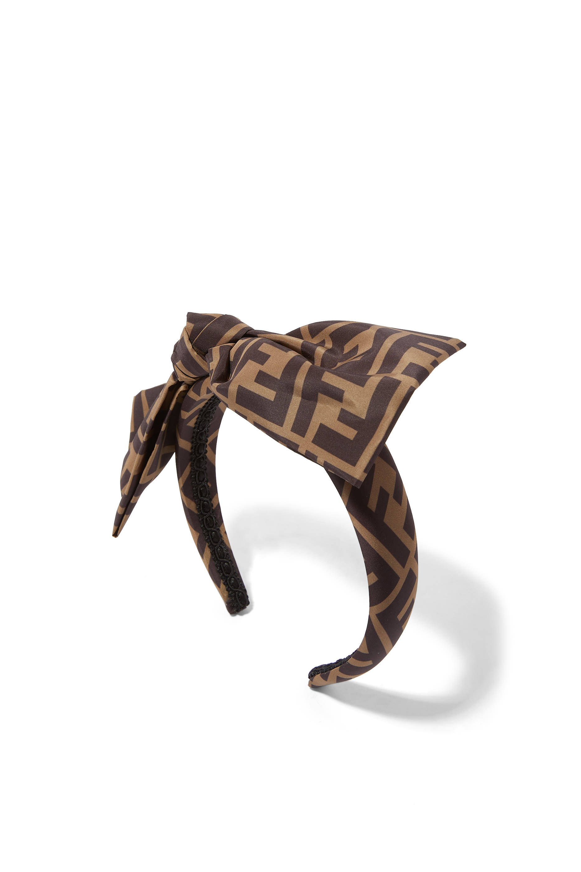 Logo Print Bow Hairband