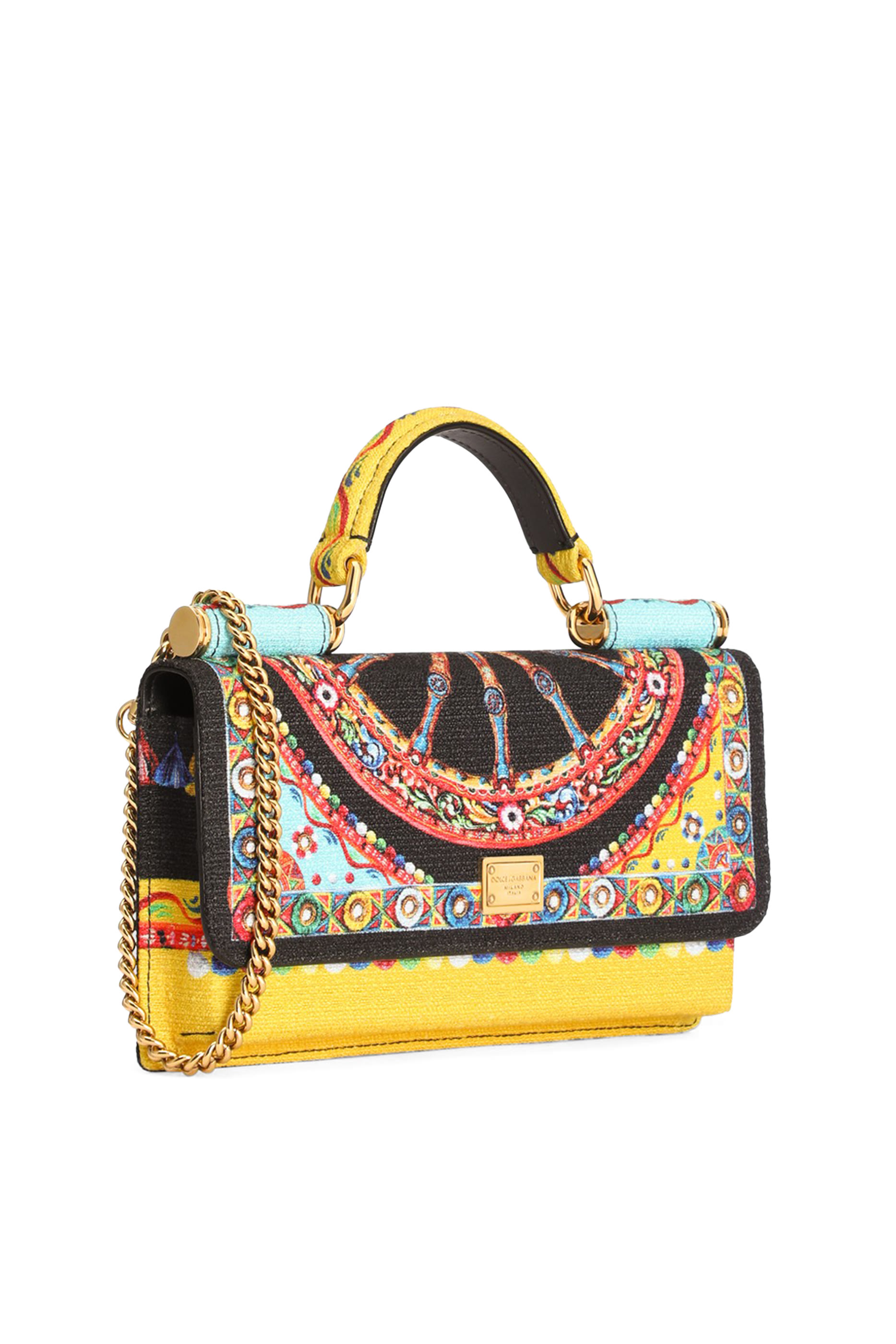 Carretto-Print Phone Bag