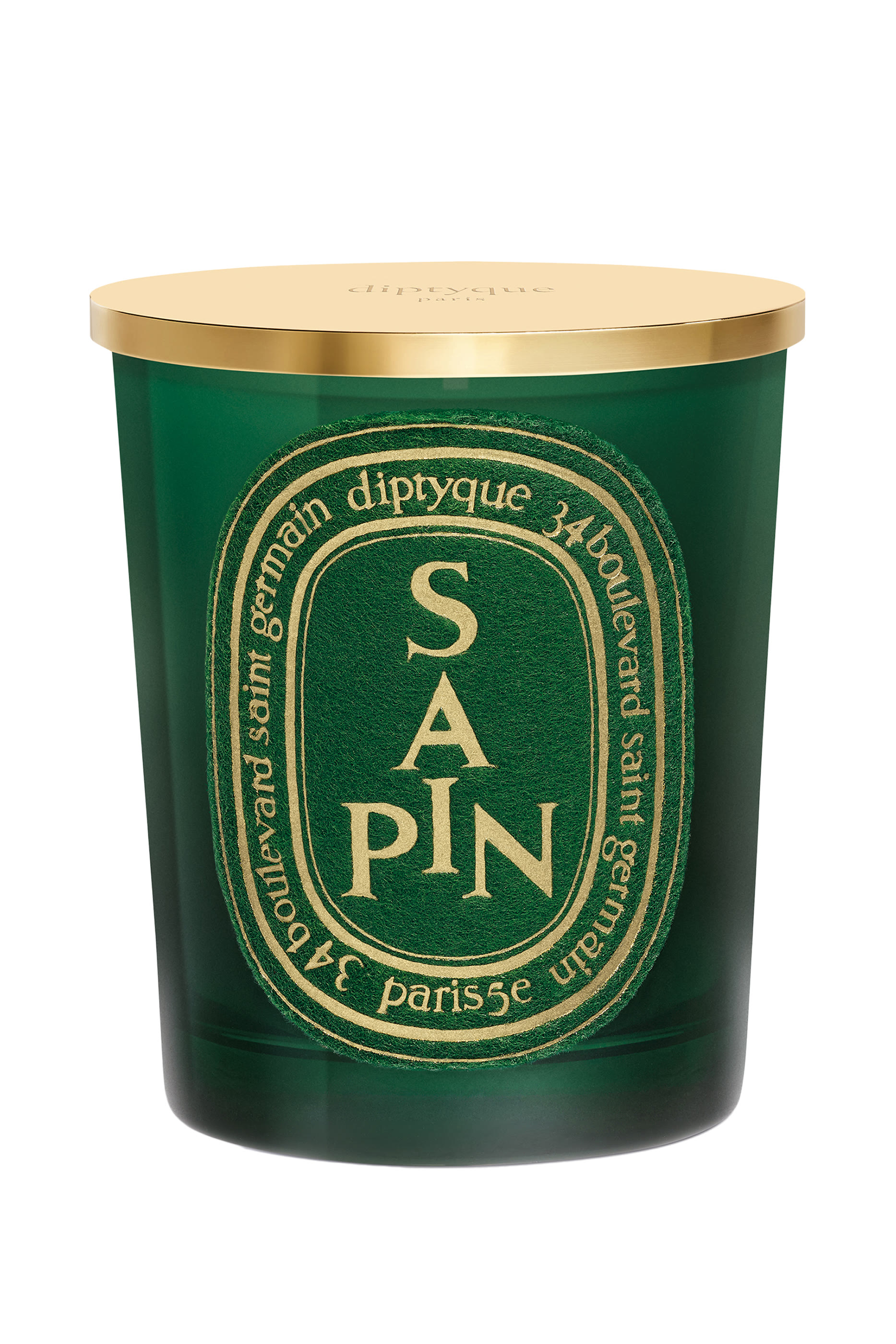 Sapin Scented Candle with Felt Lid - Limited Edition A
