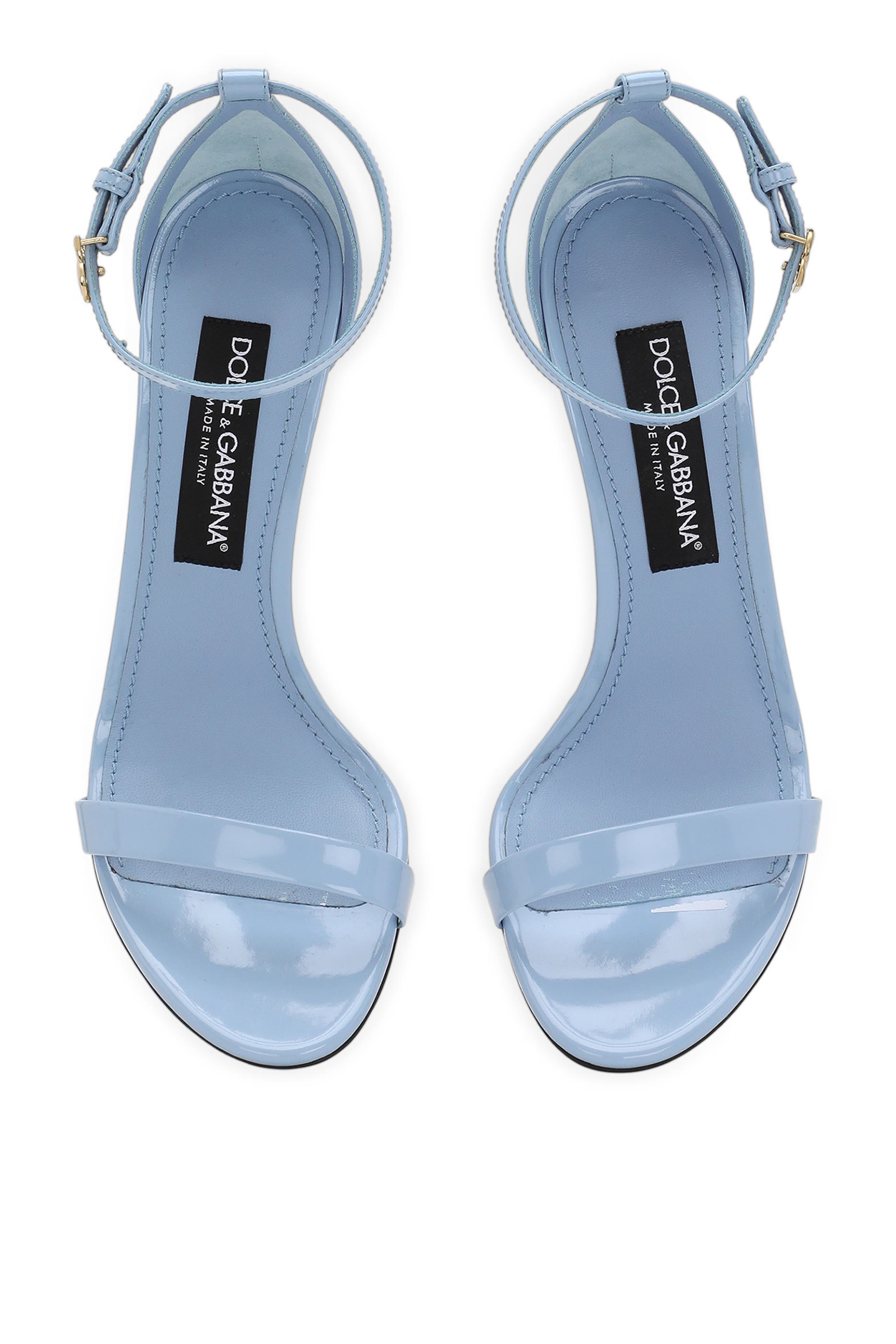 Polished Calfskin 105 Sandals