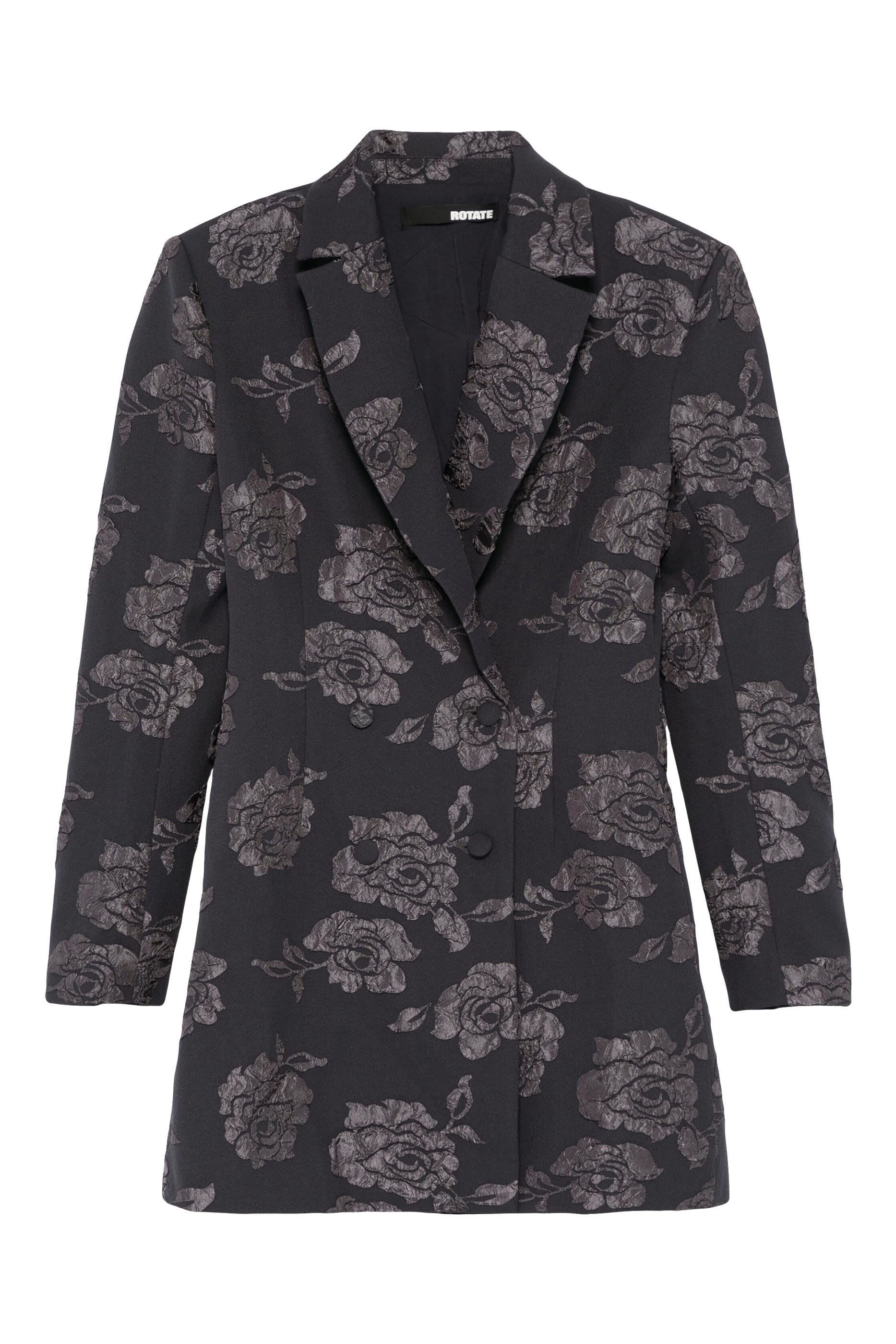 3D Flower Blazer Mini Dress