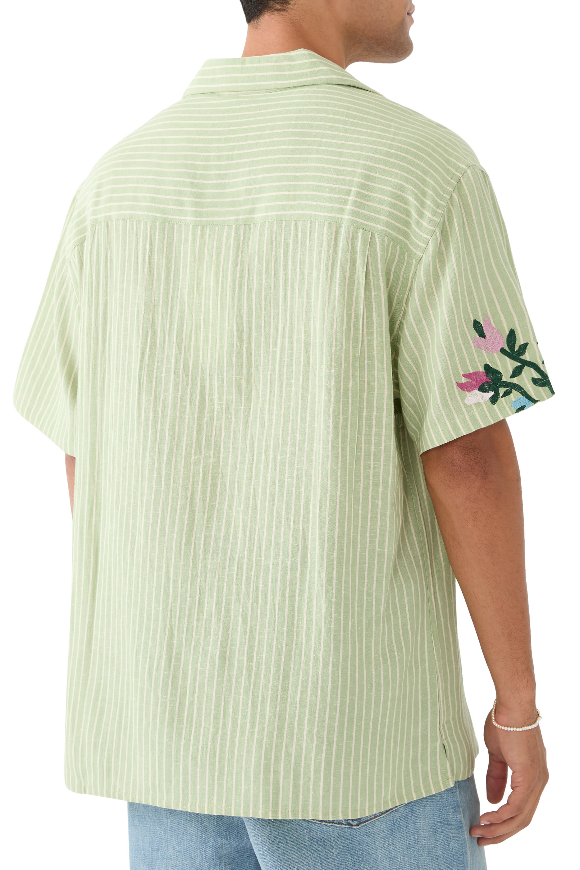 La Chemise Ray&eacute;e Fleurs