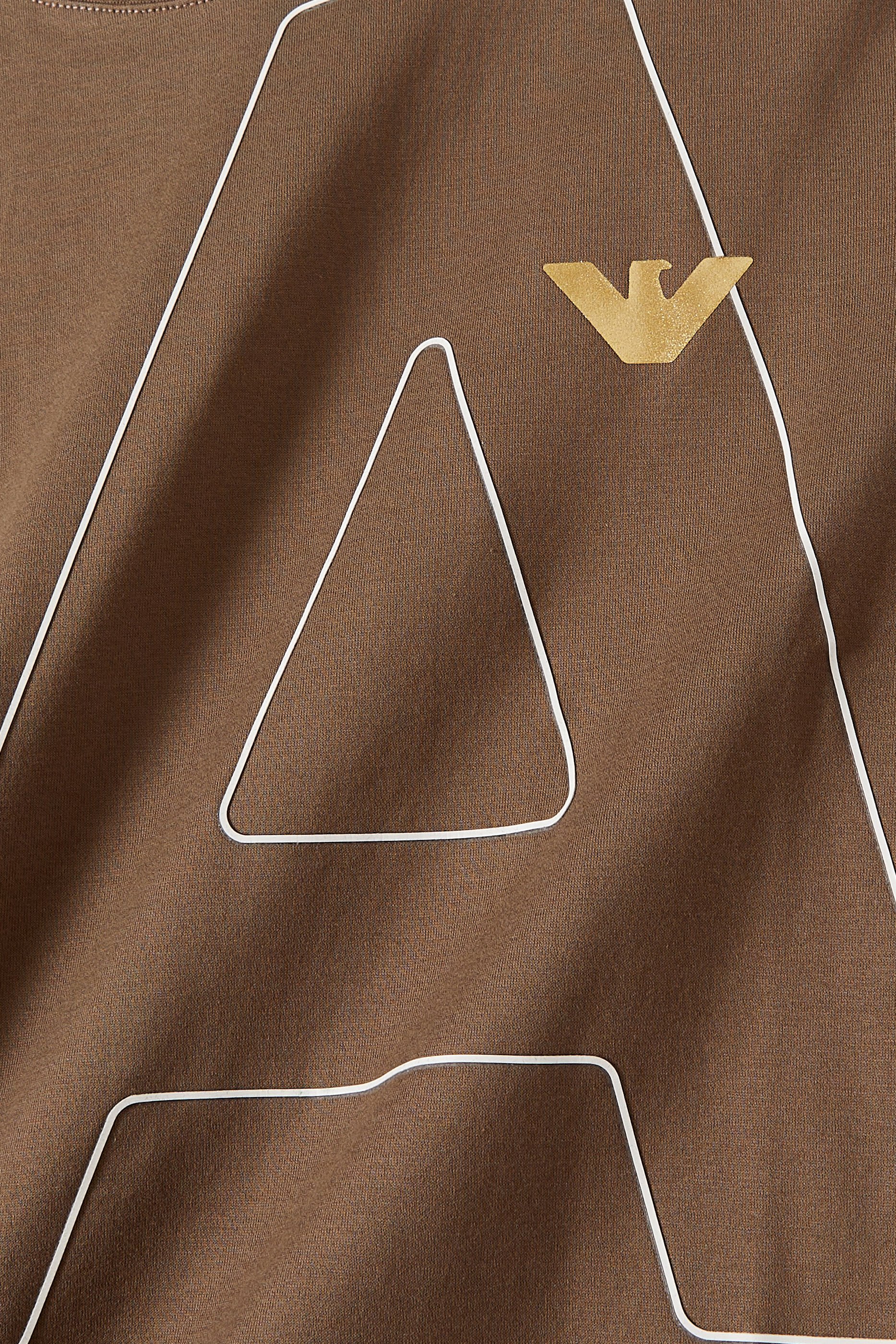 Kids Short Sleeve Logo Center T-Shirt