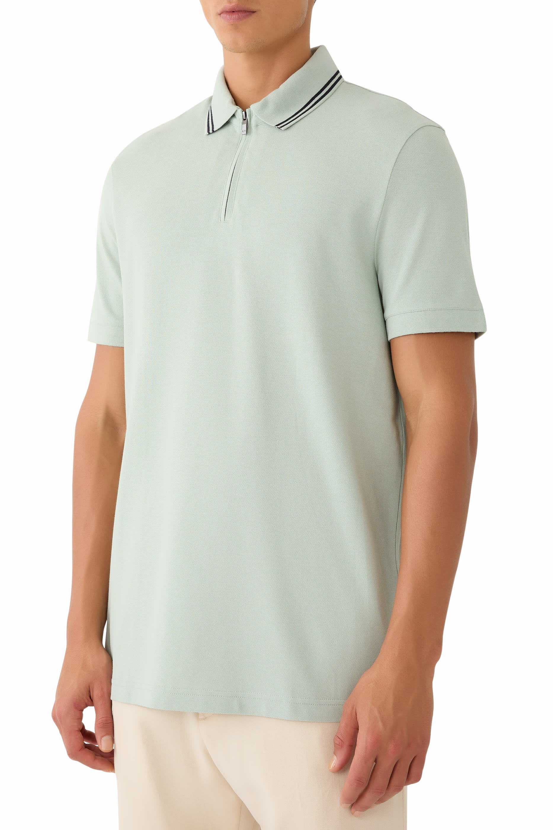 Marina Half Zipper Polo Shirt