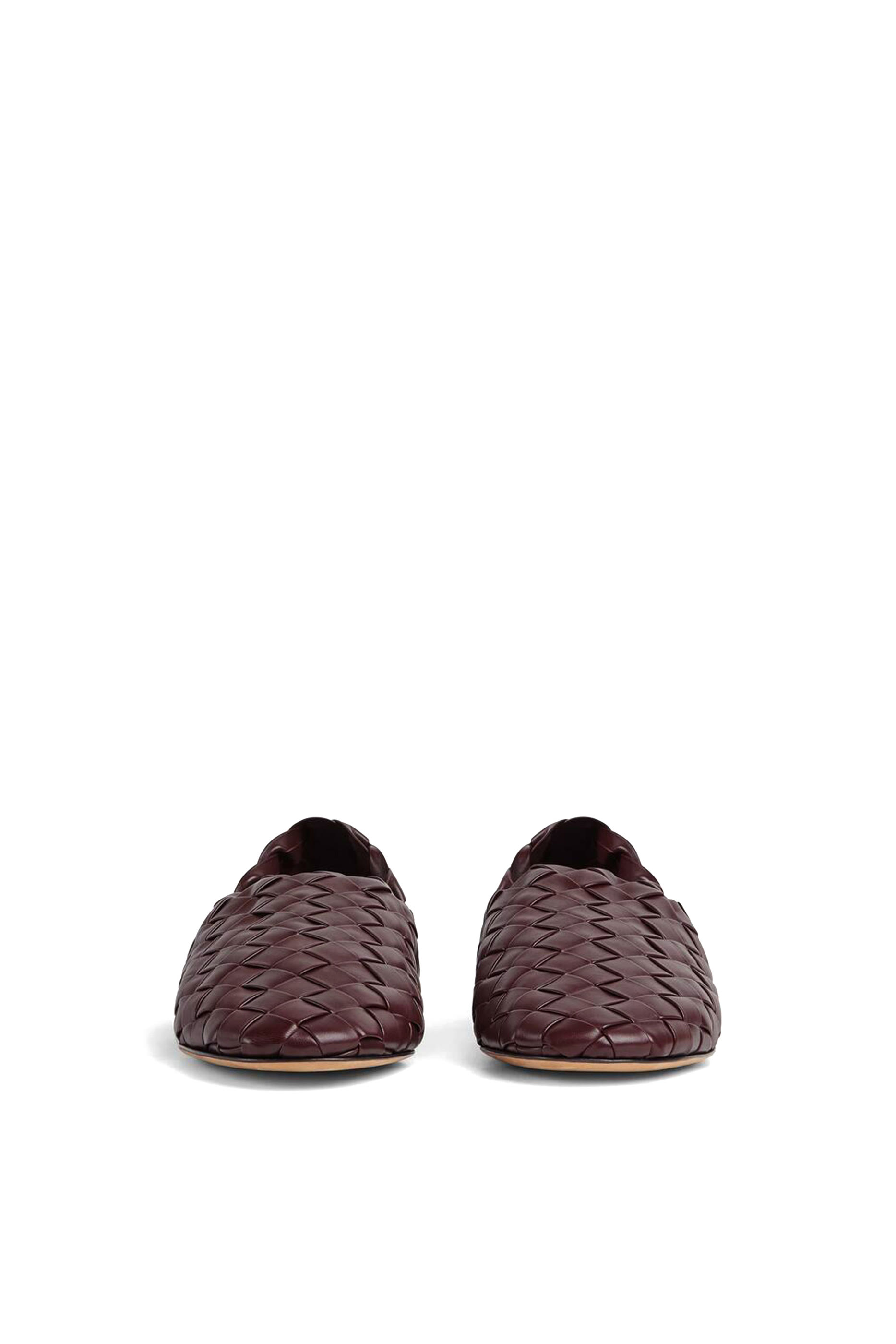 Intrecciato Leather Loafers