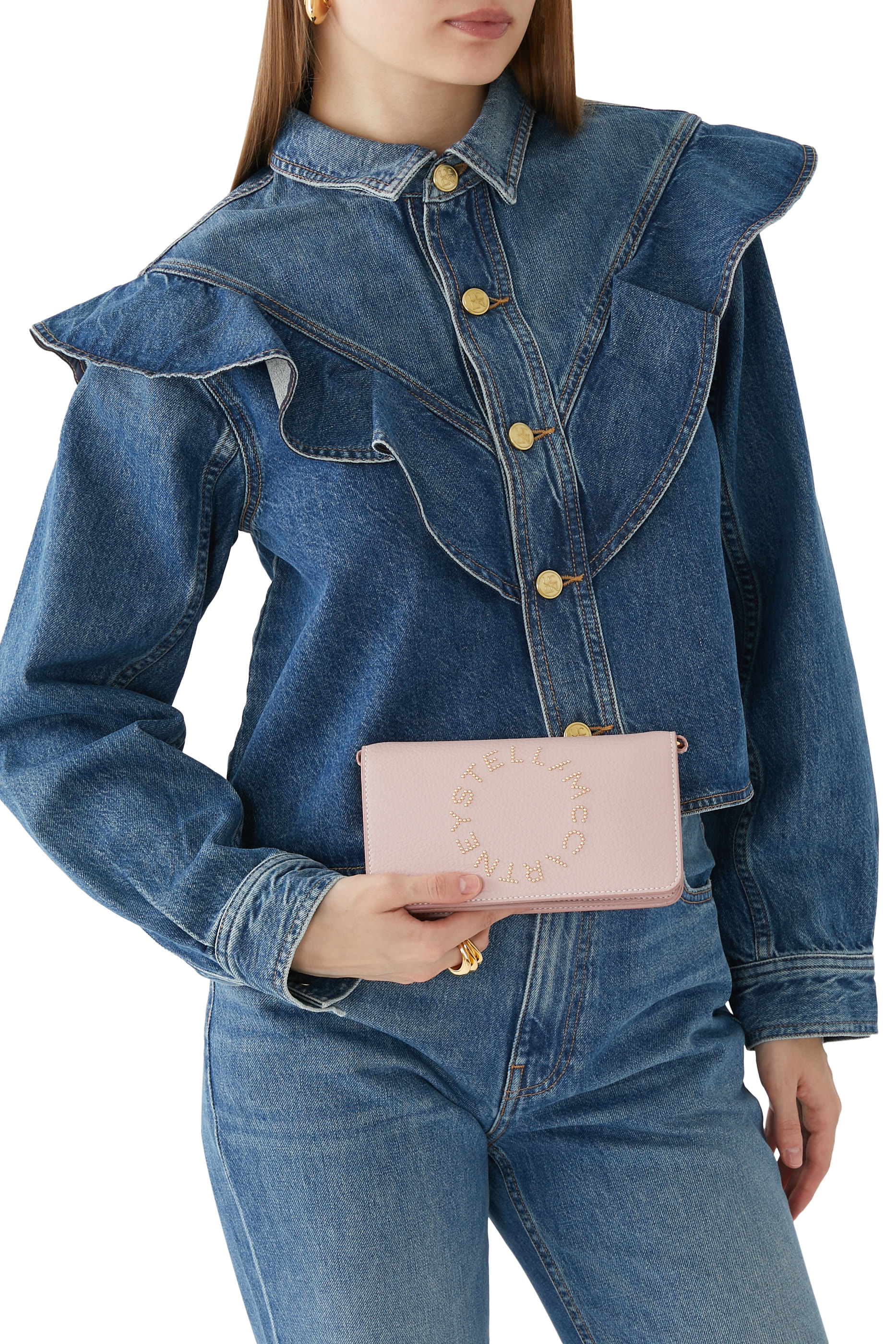 Logo Crossbody Wallet