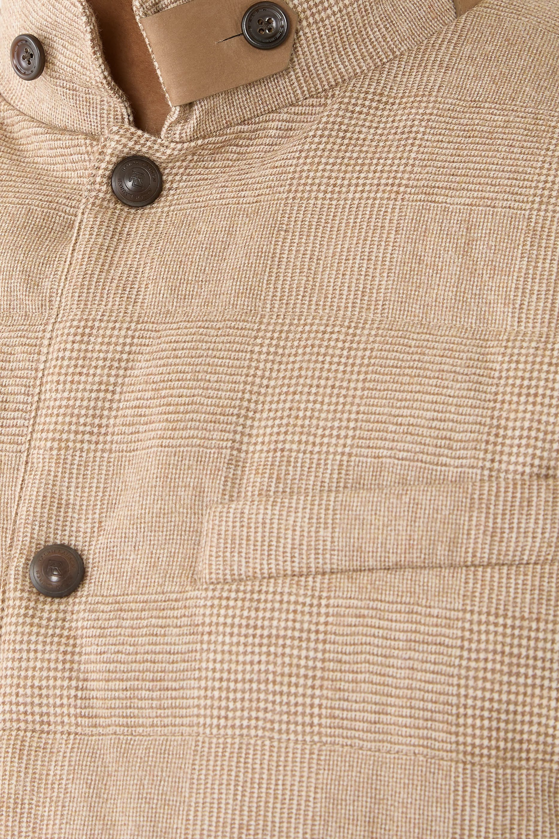 Whitwell Plaid Wool Down Gilet