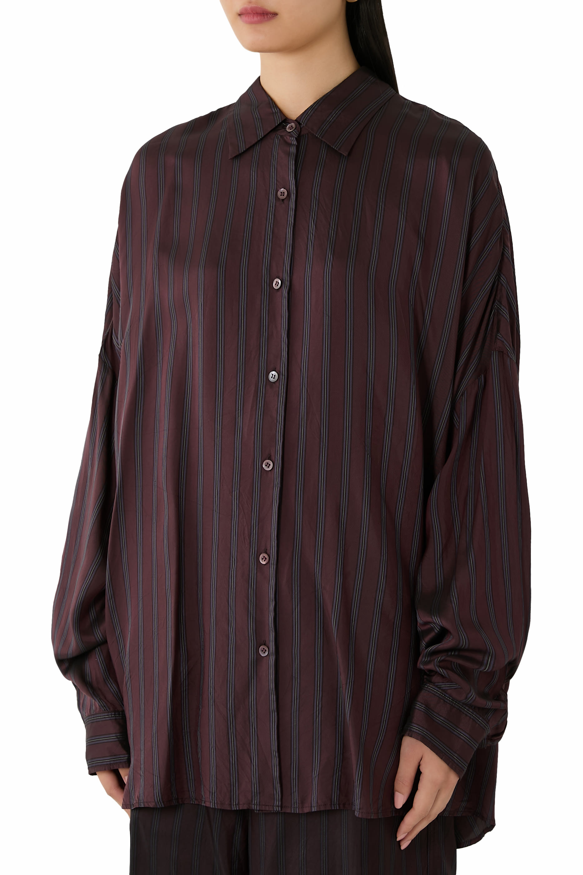 Oversized Stripe Shirt 