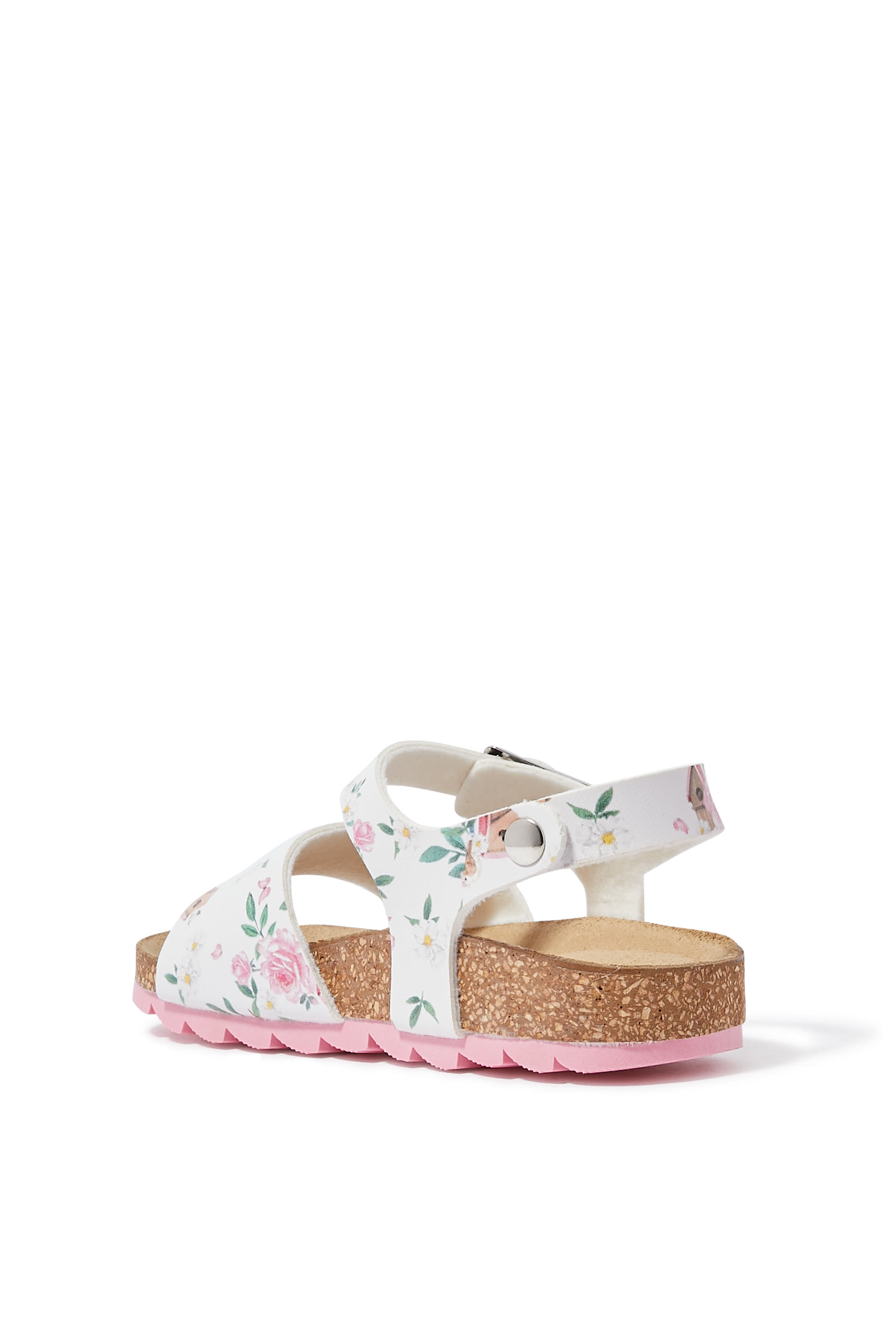 Kids Floral Print Sandals