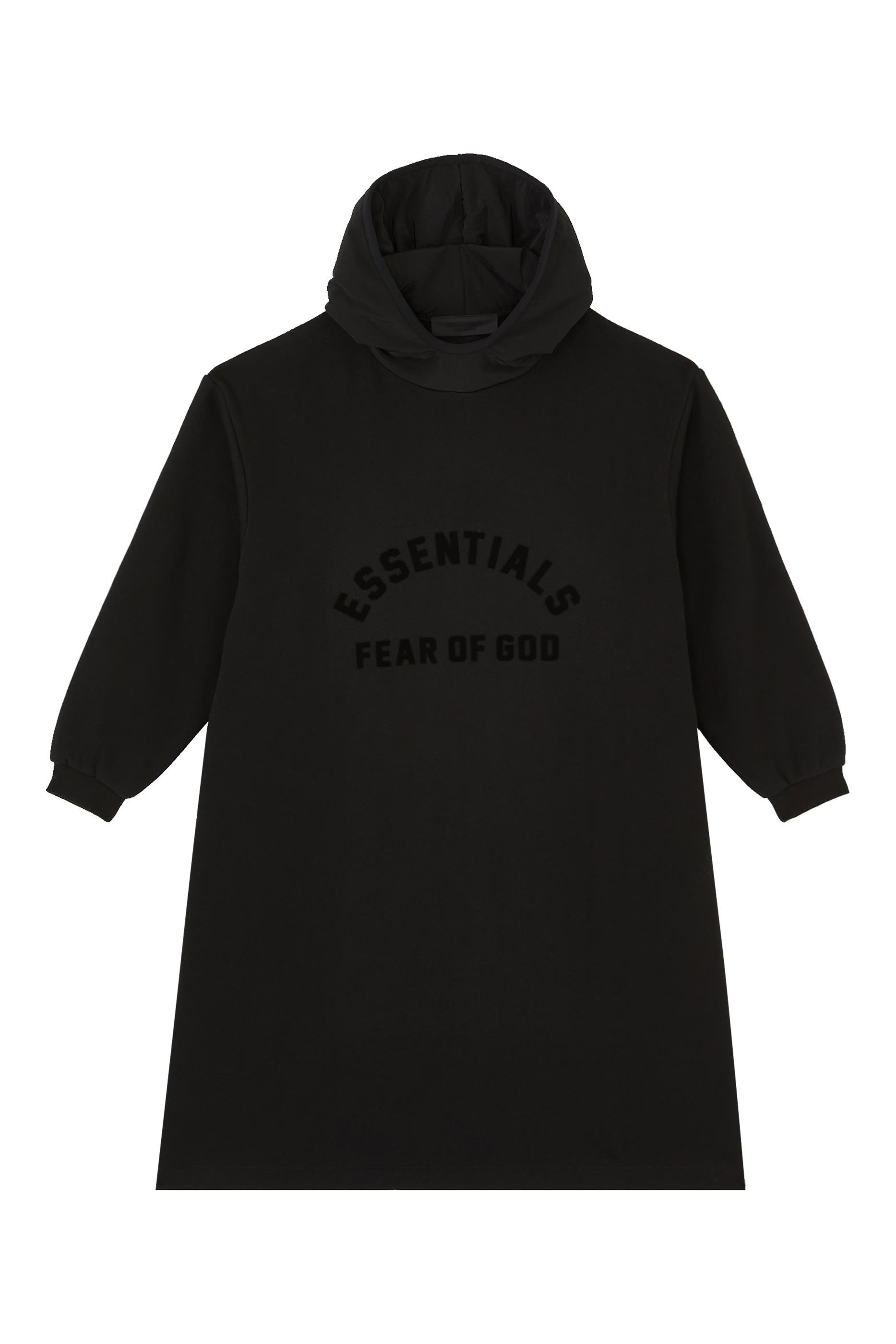 Kids Nylon Fleece Hooded Dress