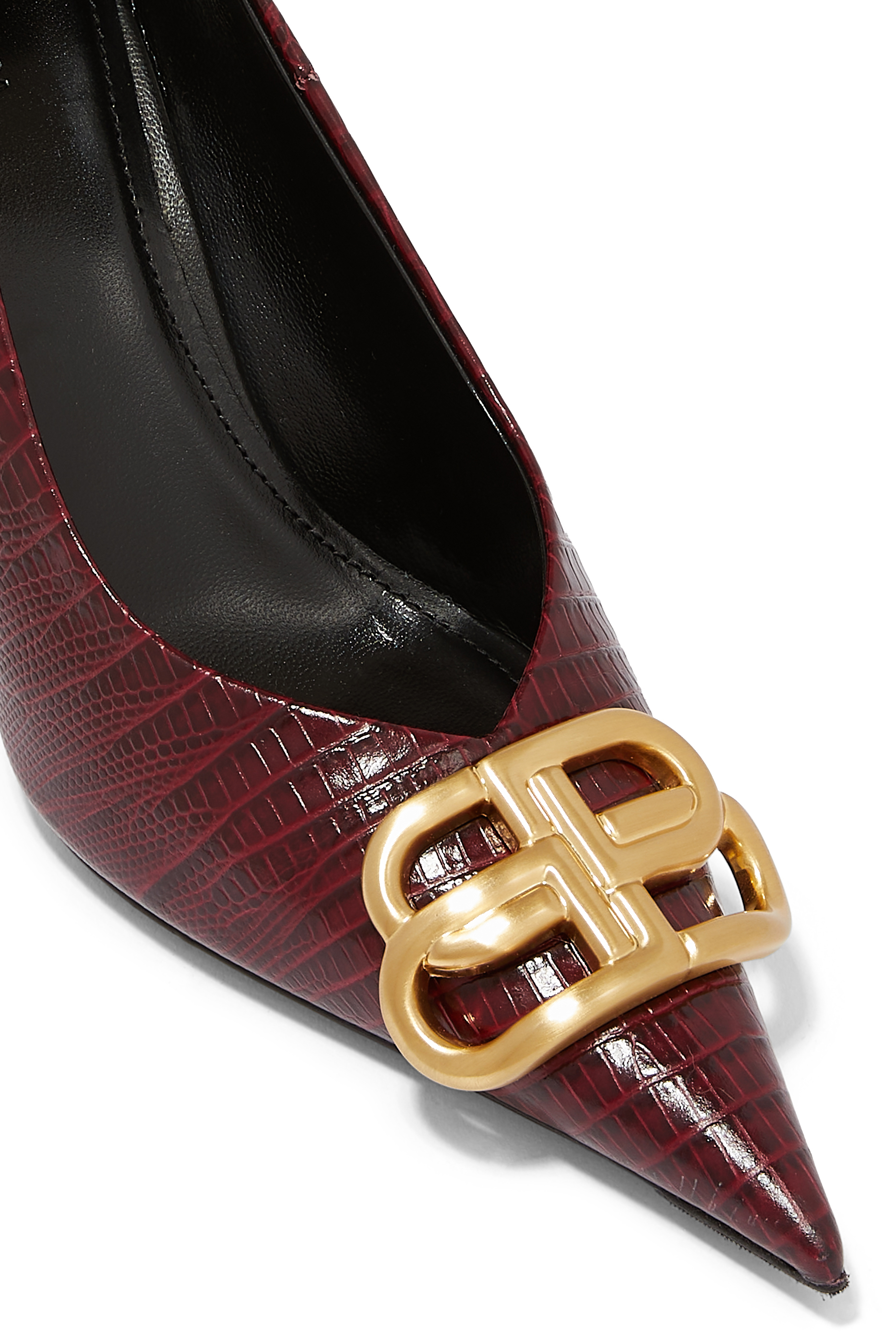 Square Knife BB 80 Leather Pumps