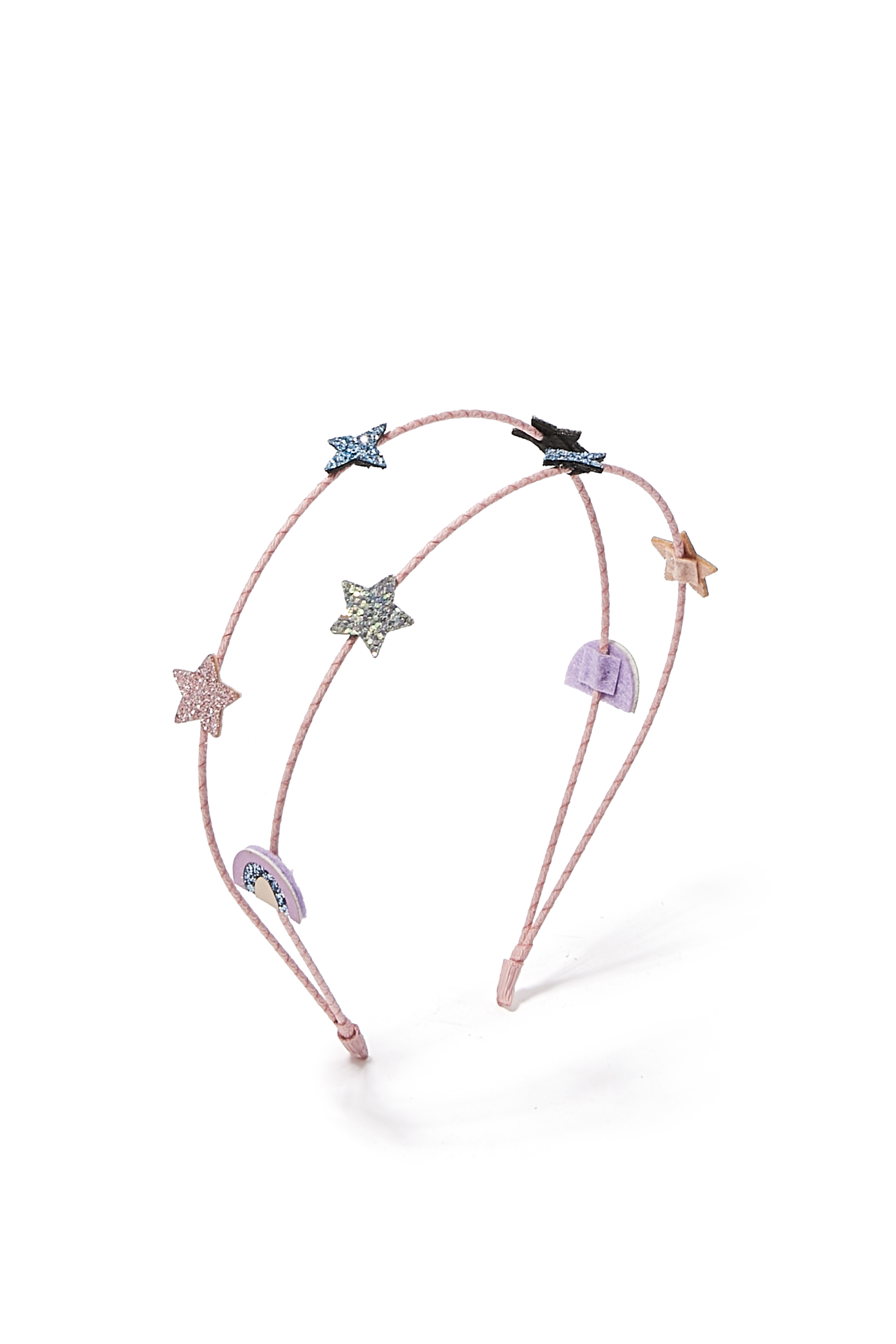 Kids Rainbow & Star Double Alice Headband