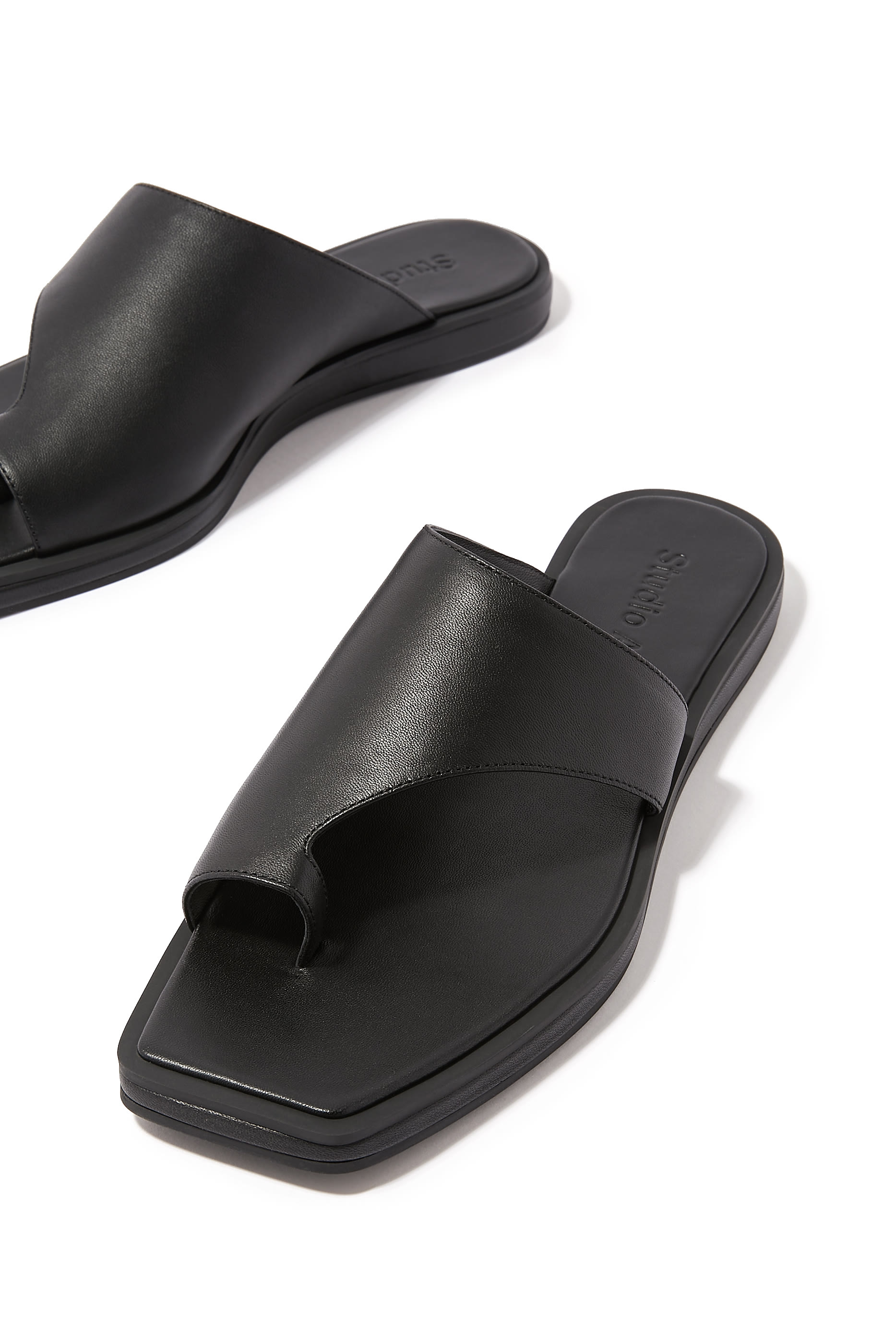 Ida Leather Slides